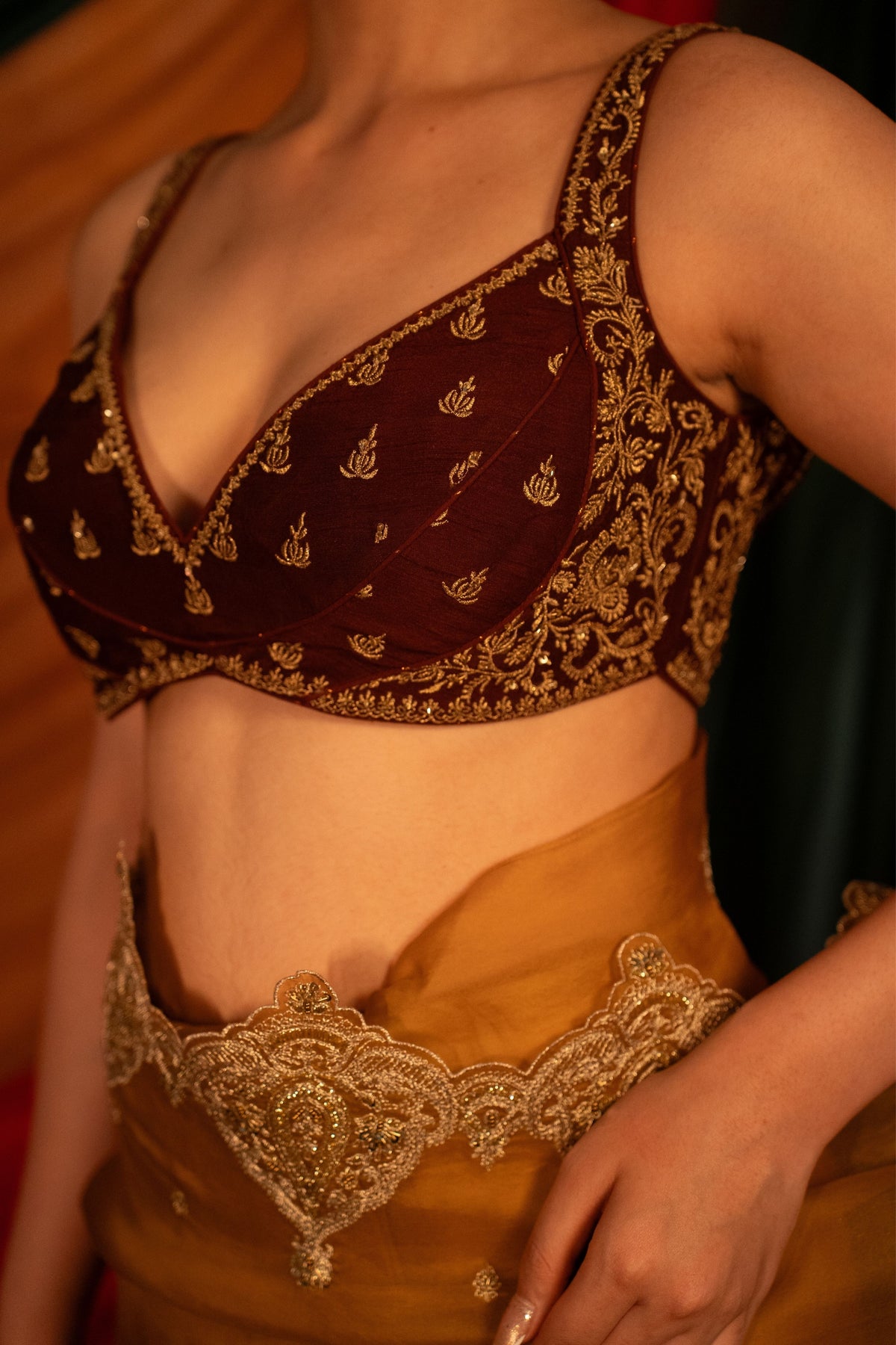 Swarn Ratna Saree Set