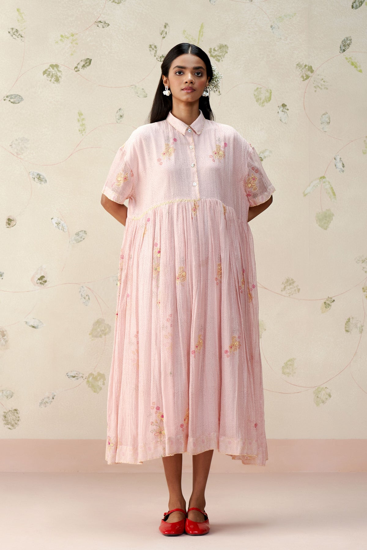 Ossé Baby Pink Dress