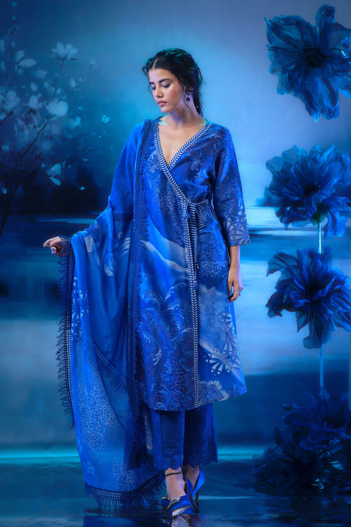 Indigo Bliss Kurta Set
