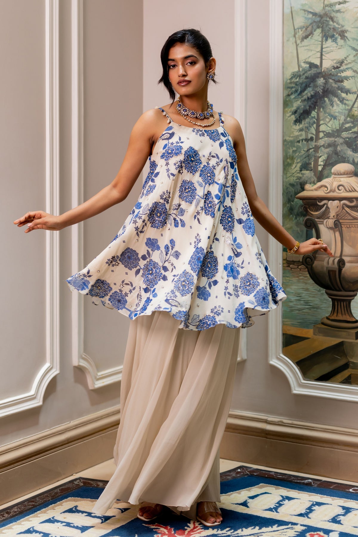 Ivory Heidi Sharara Set