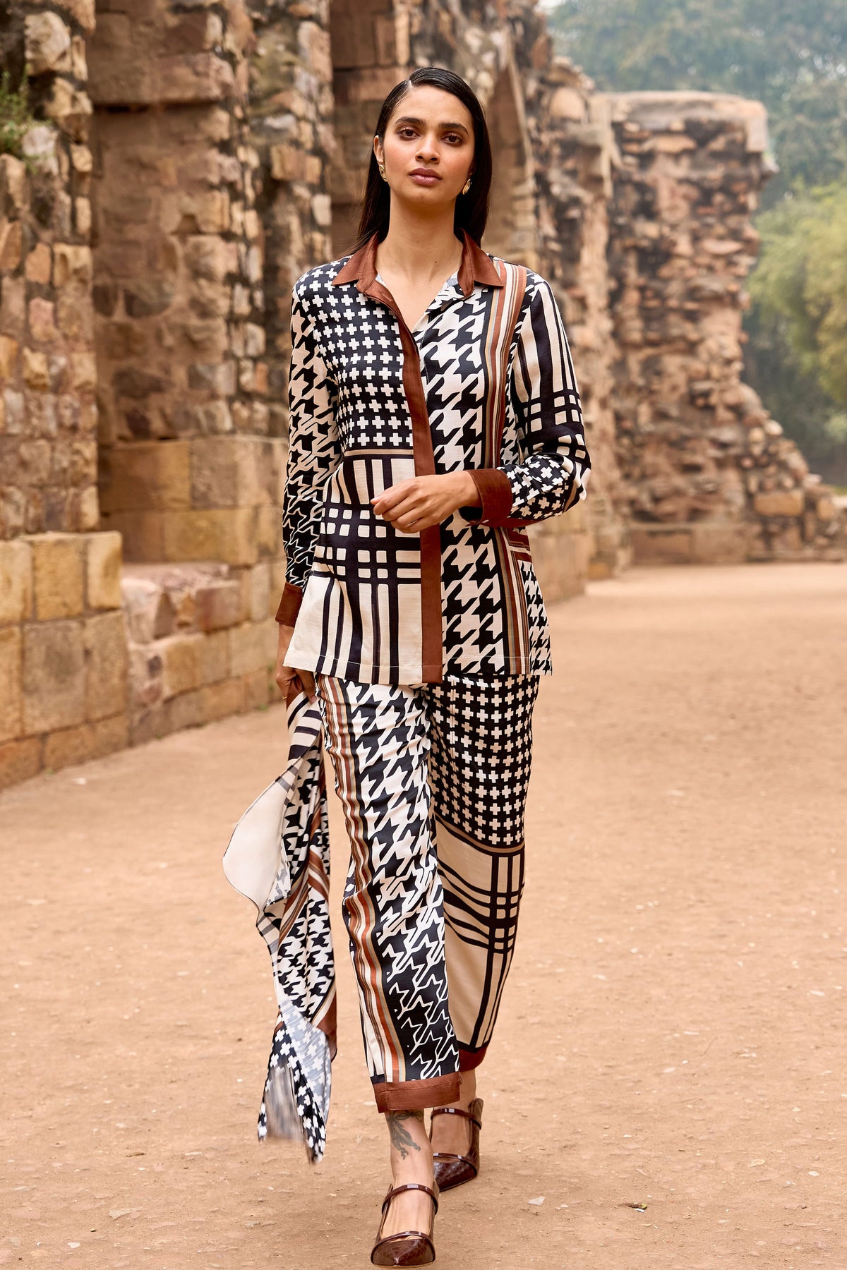 Signature Print Scarf
