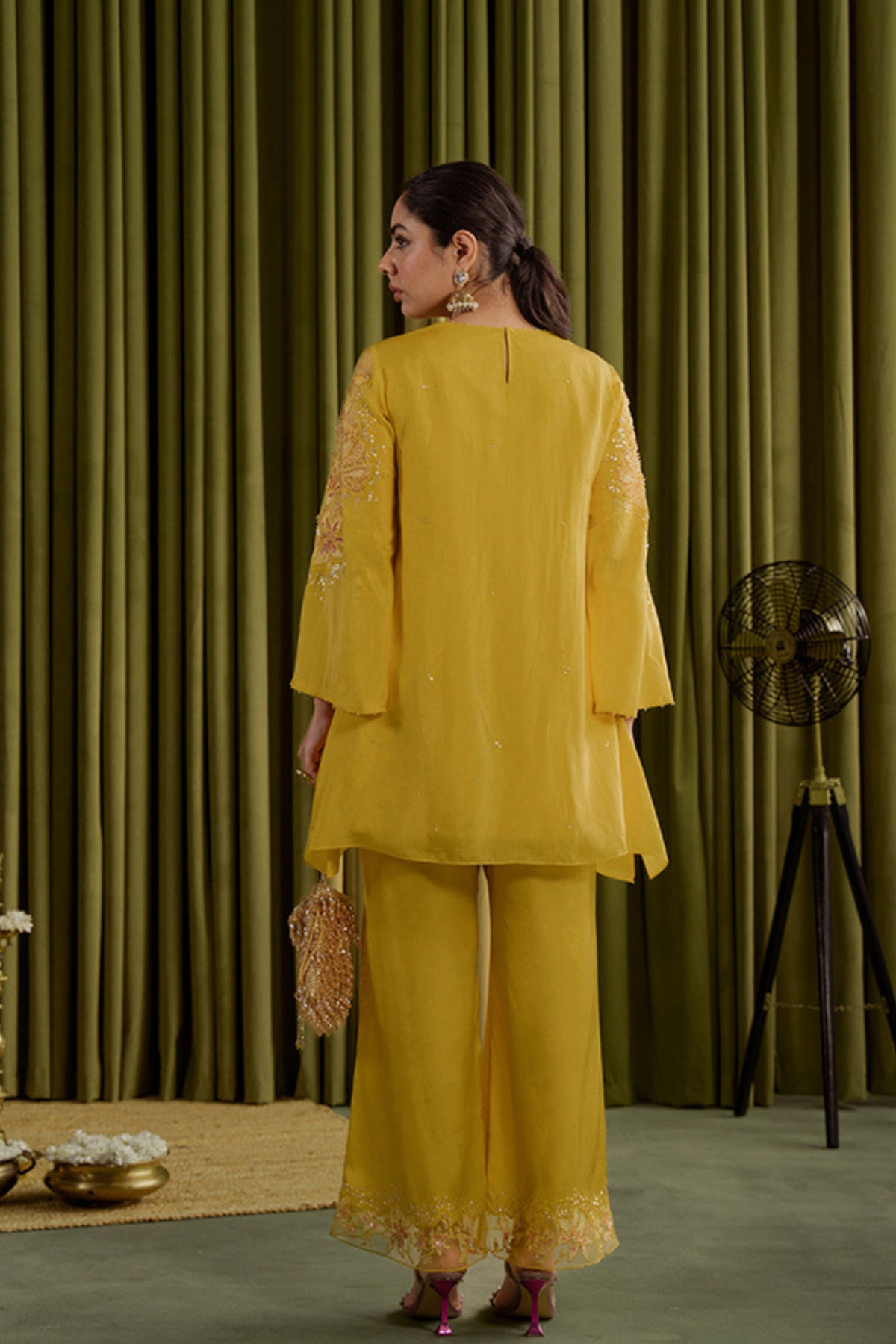 Mango Embroidered Kurta