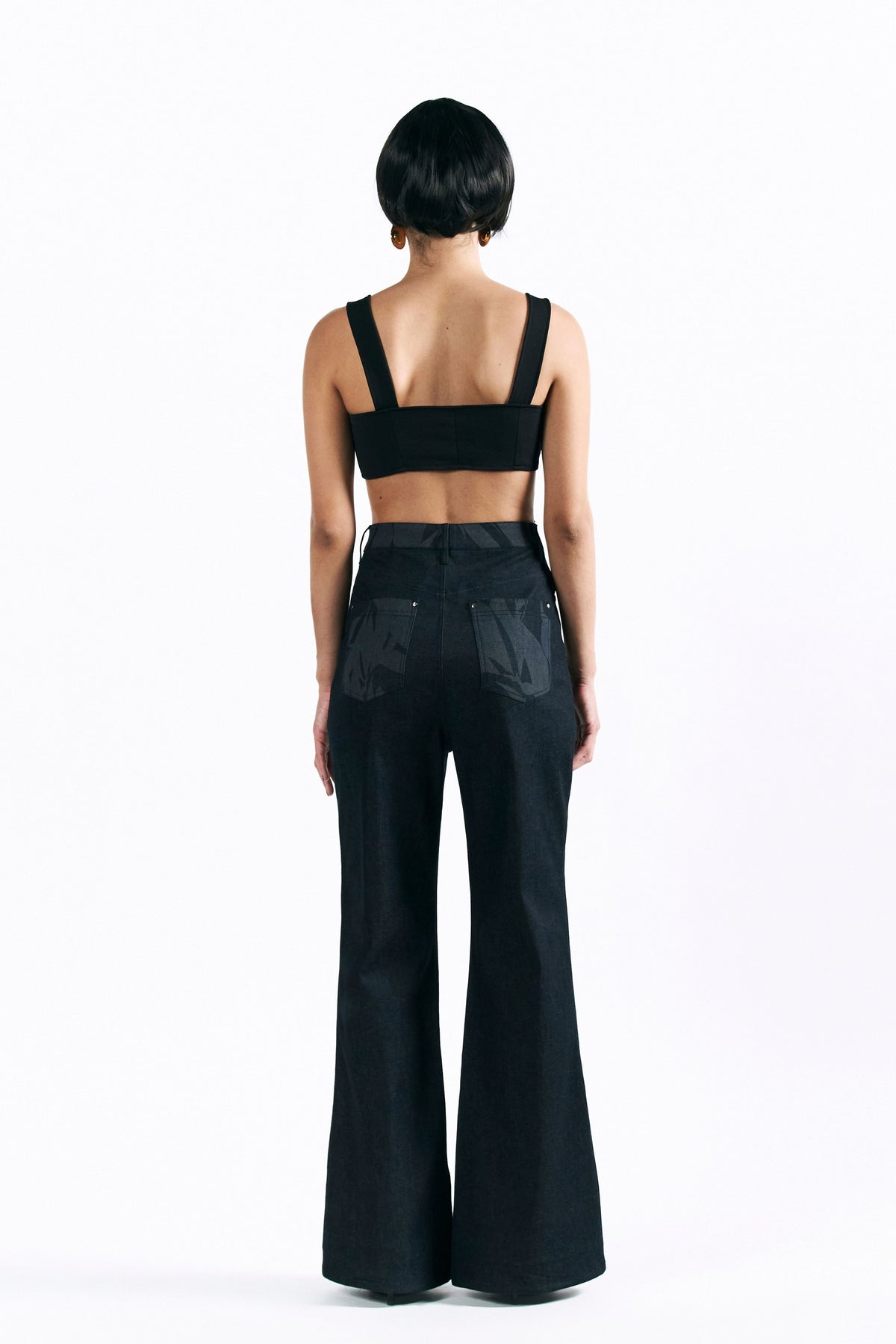Etched Blossom Pants