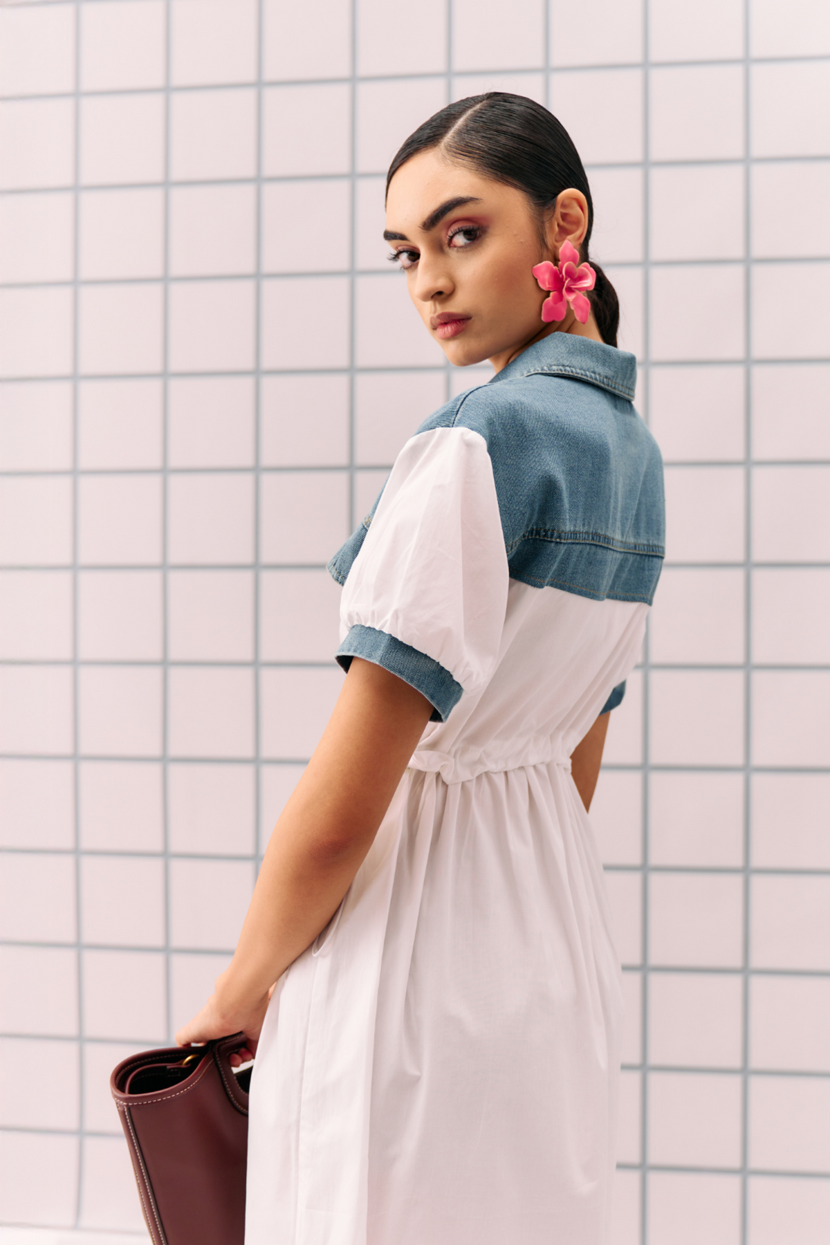 White Coron Dress
