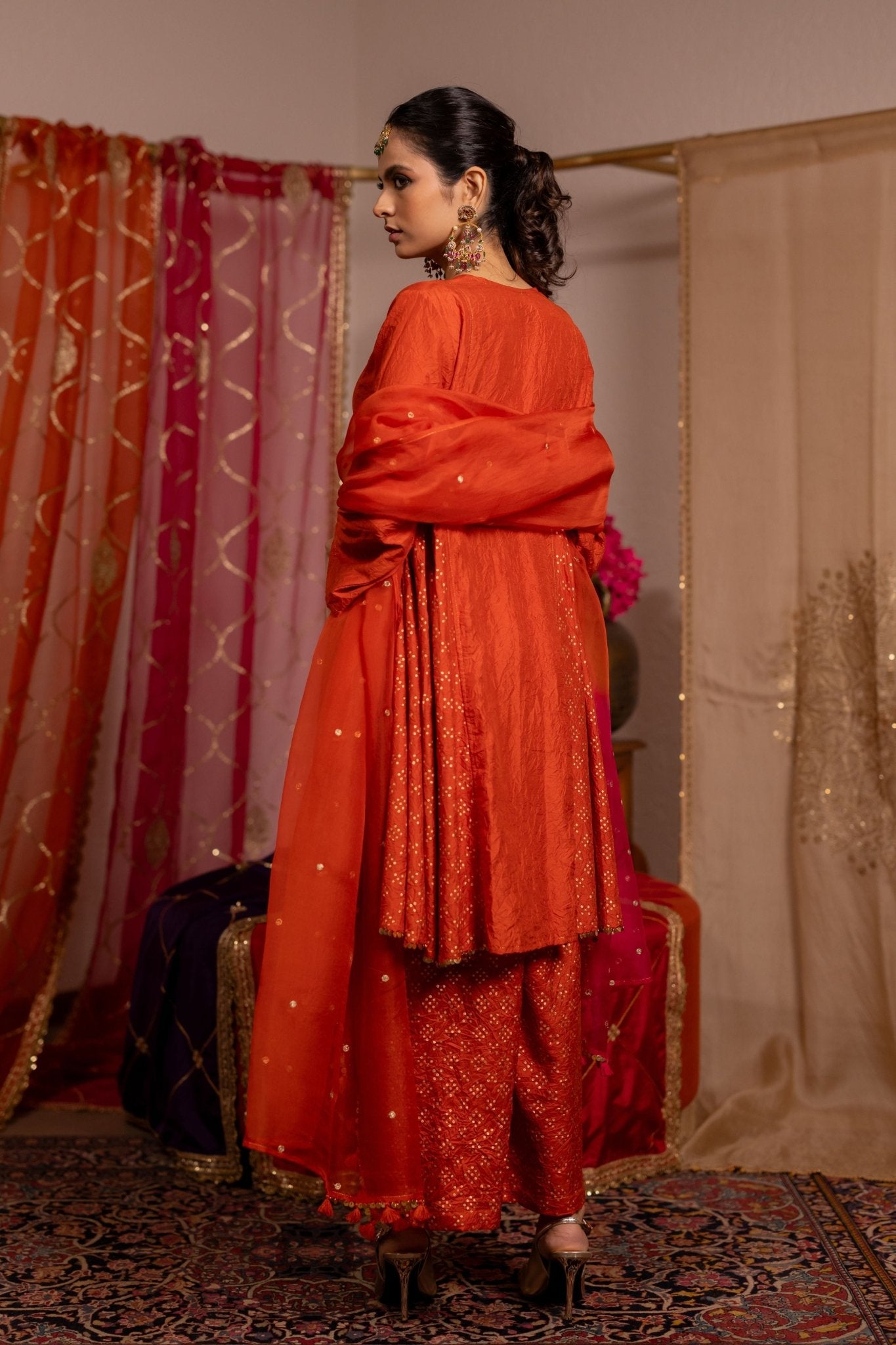 Organza Dupatta - Pooja & Keyur - Elahe