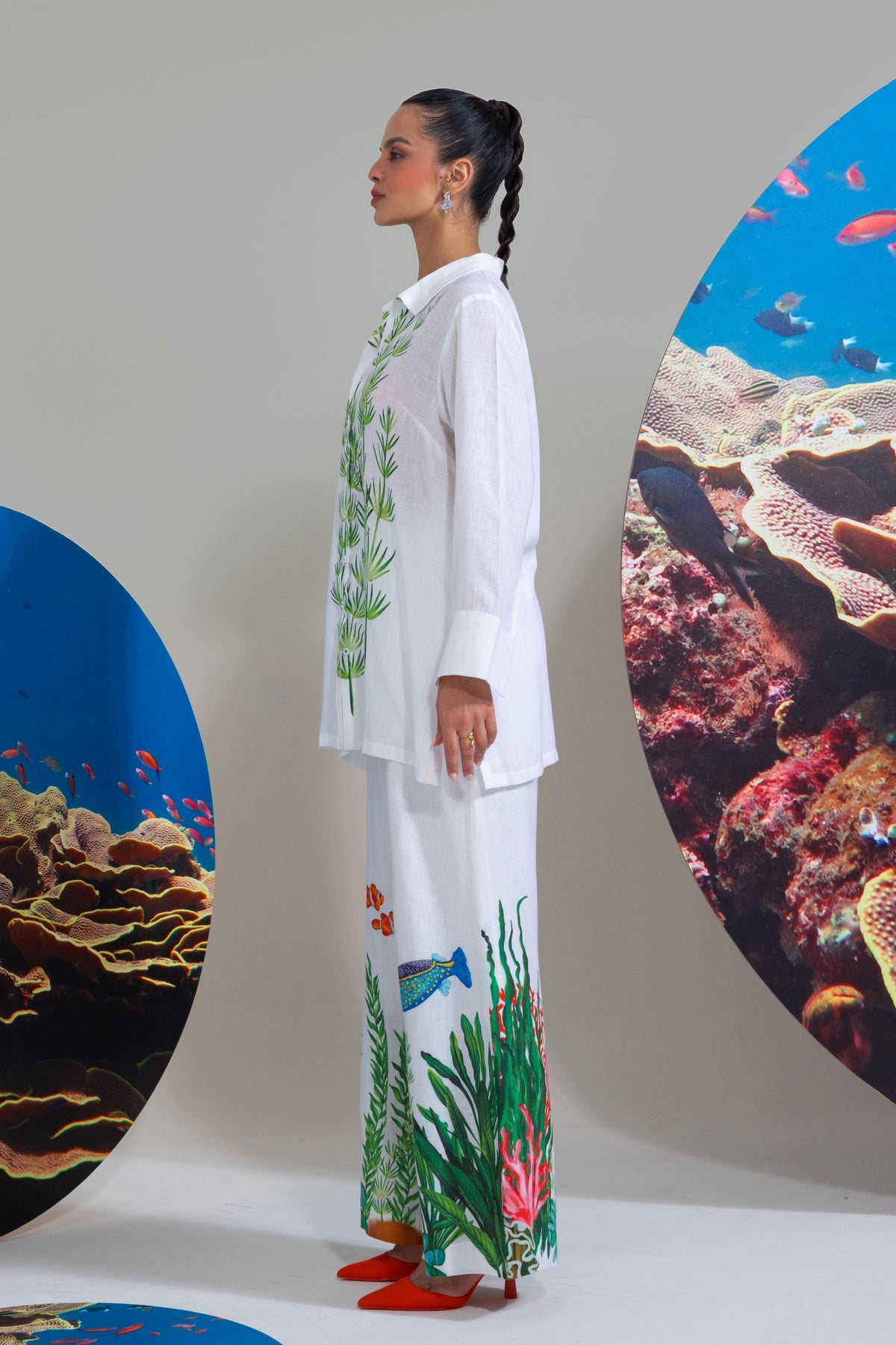 Too Deep to Care Co-ord Set