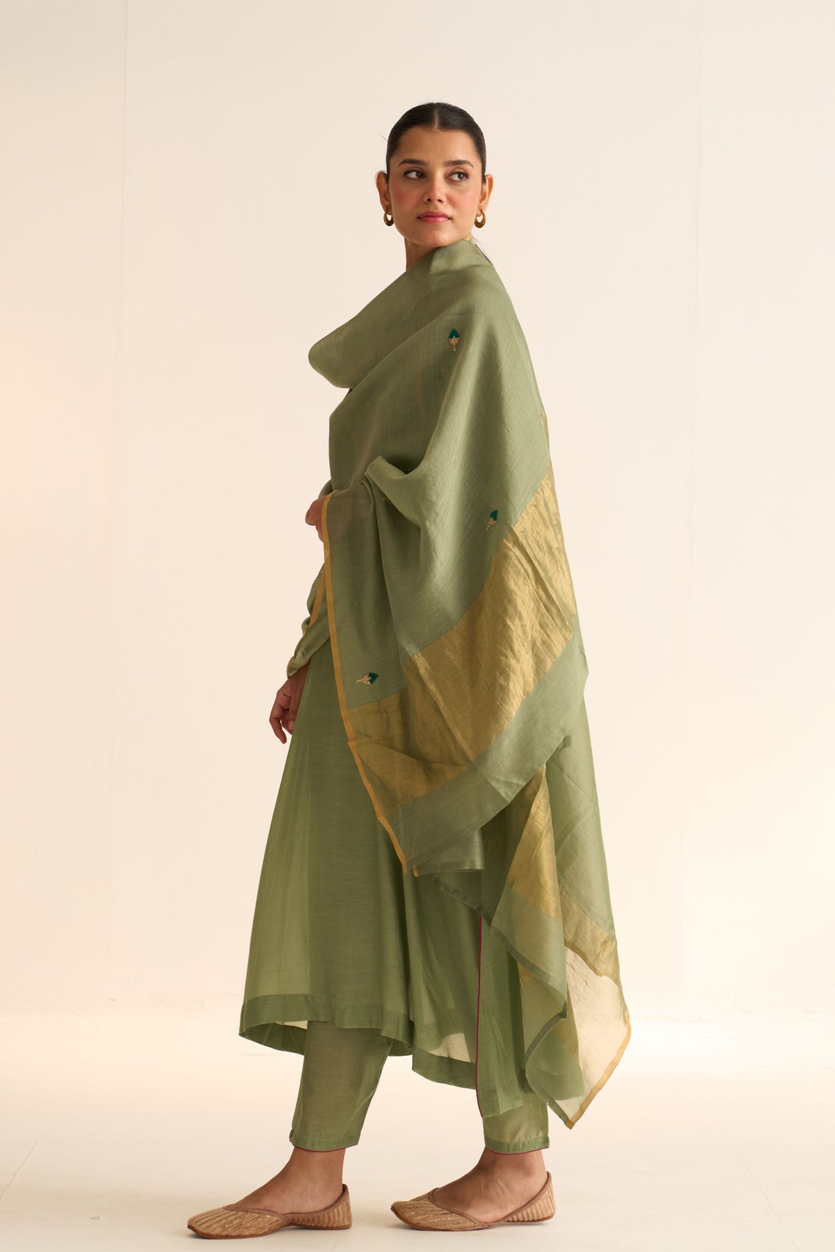 Kiana Mint Green Kurta Set