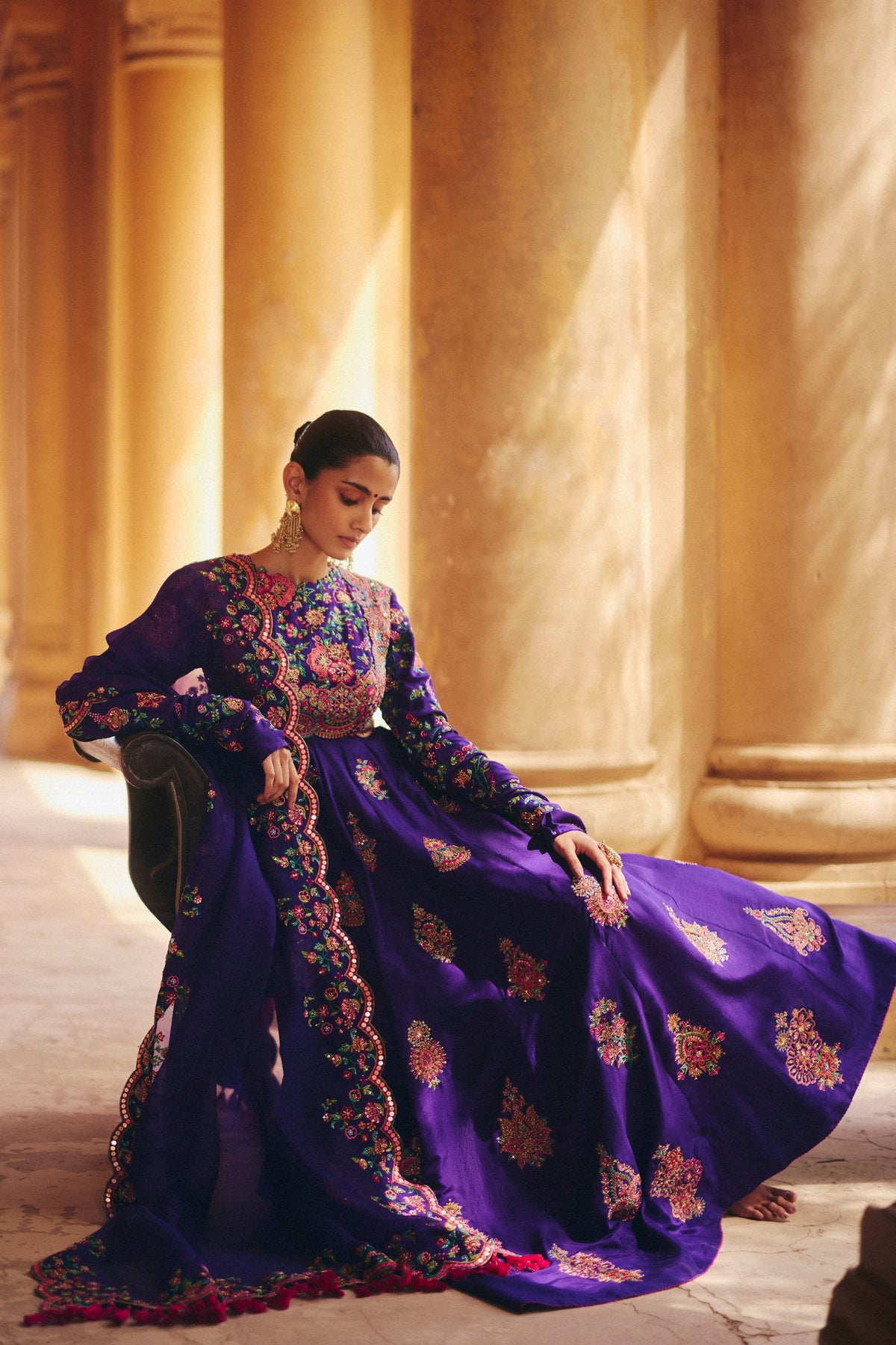 Rudraniya Anarkali Set
