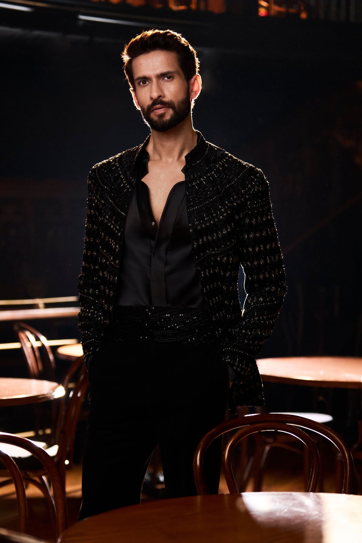 Nero Jacket Set