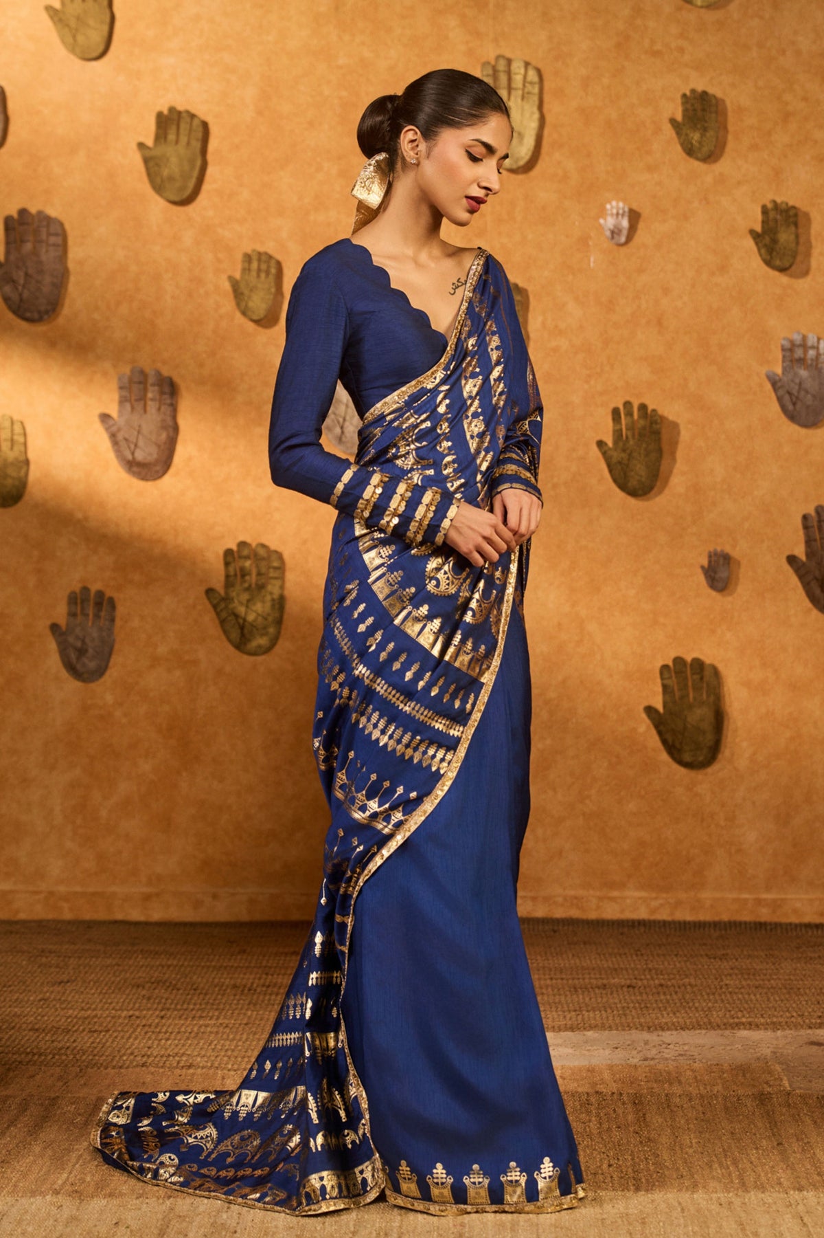 Sapphire Midas Touch Saree