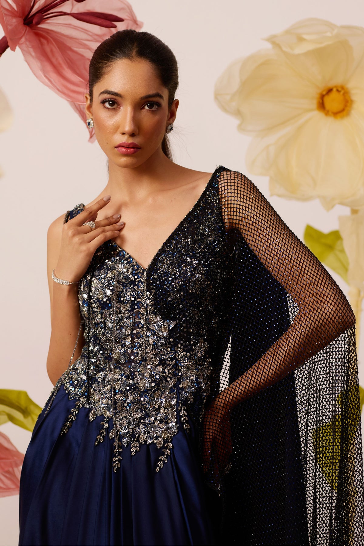 Clematis Gown