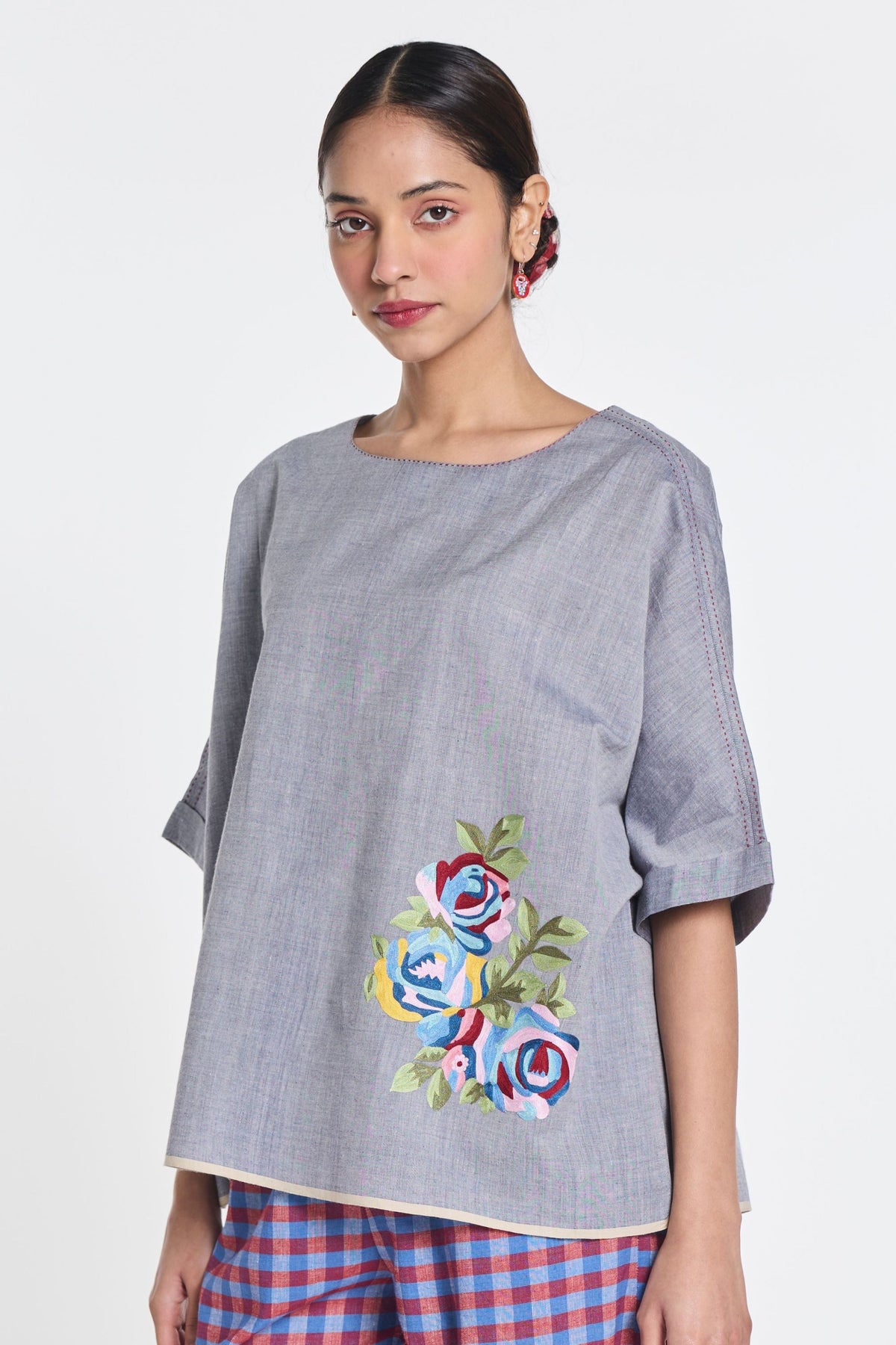 Primrose Embroidered Top