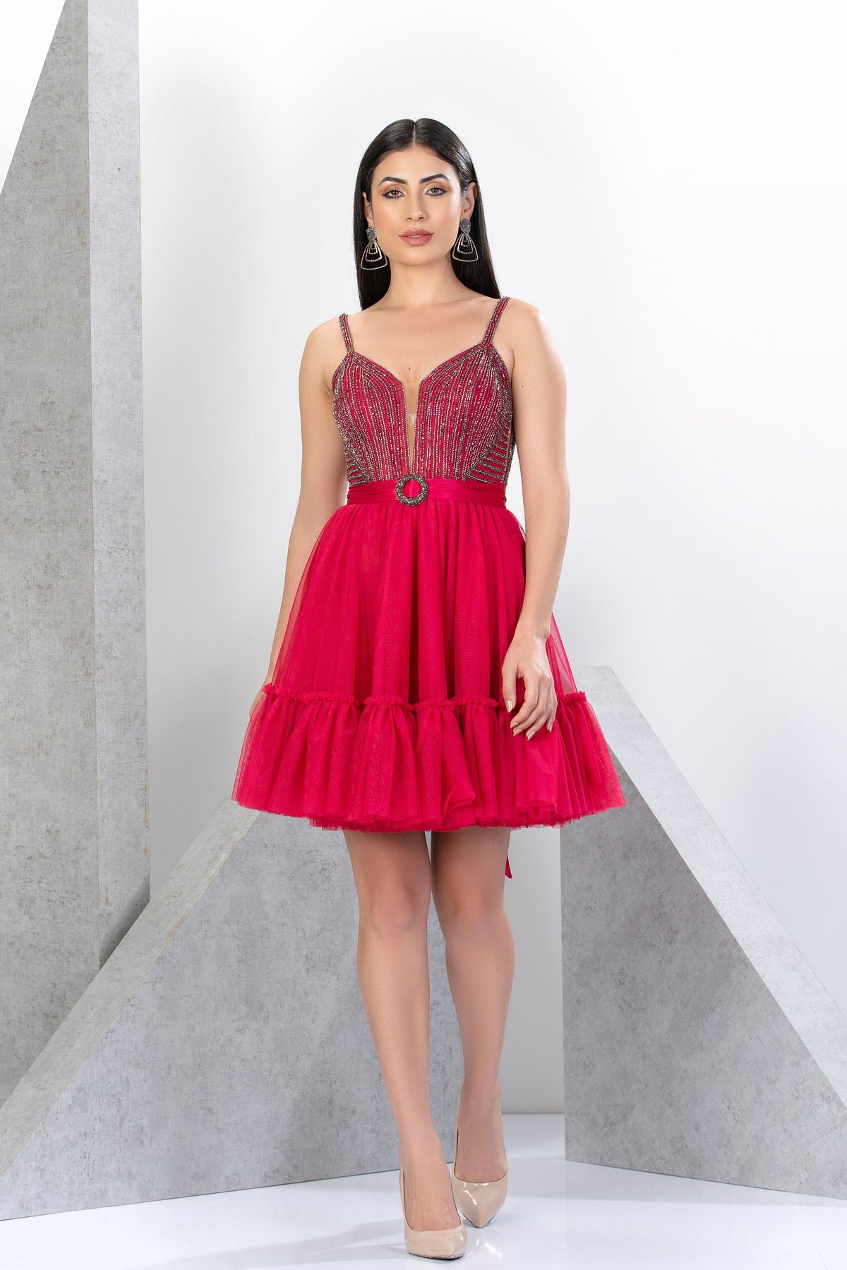 Tu Tu Fuchsia Mini Dress