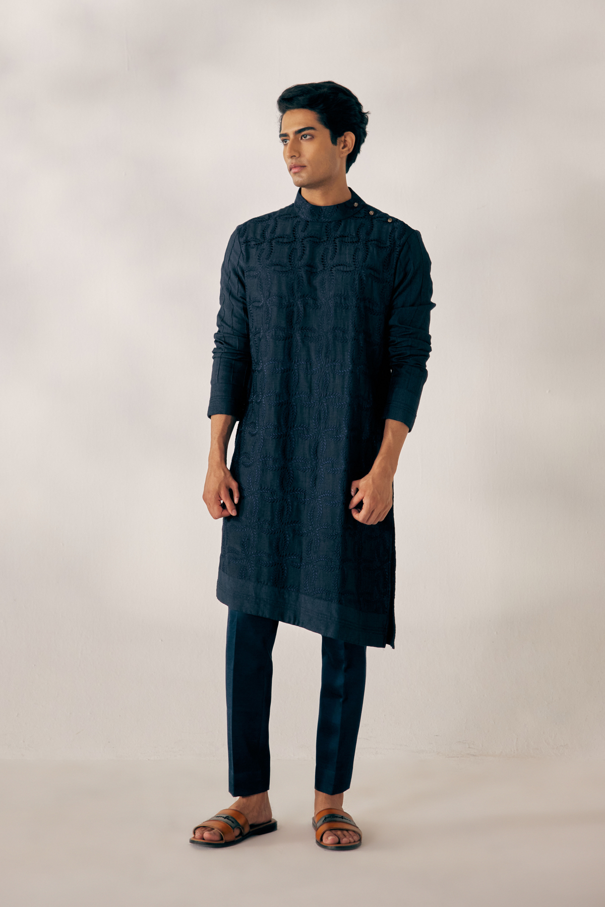 Midnight Blue Kurta Set