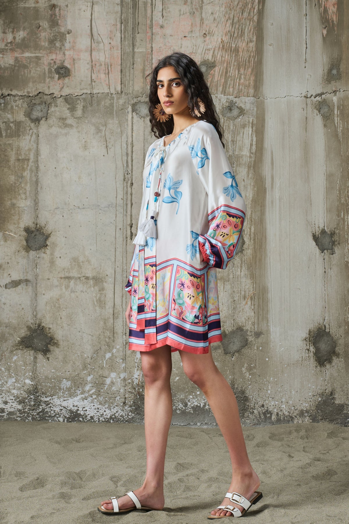 Blooming Edge Mini Dress