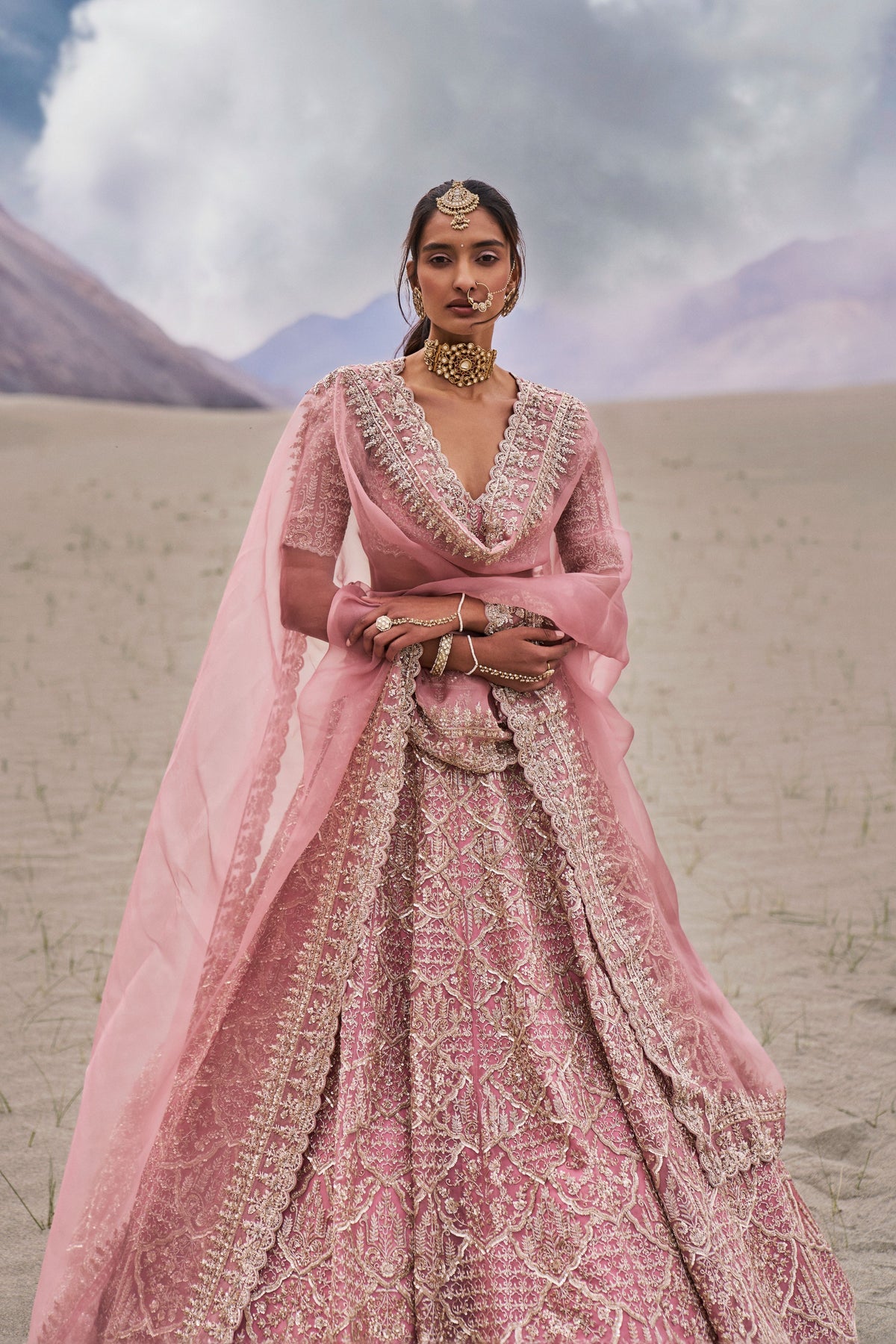 Leh Mauna Lehenga Set