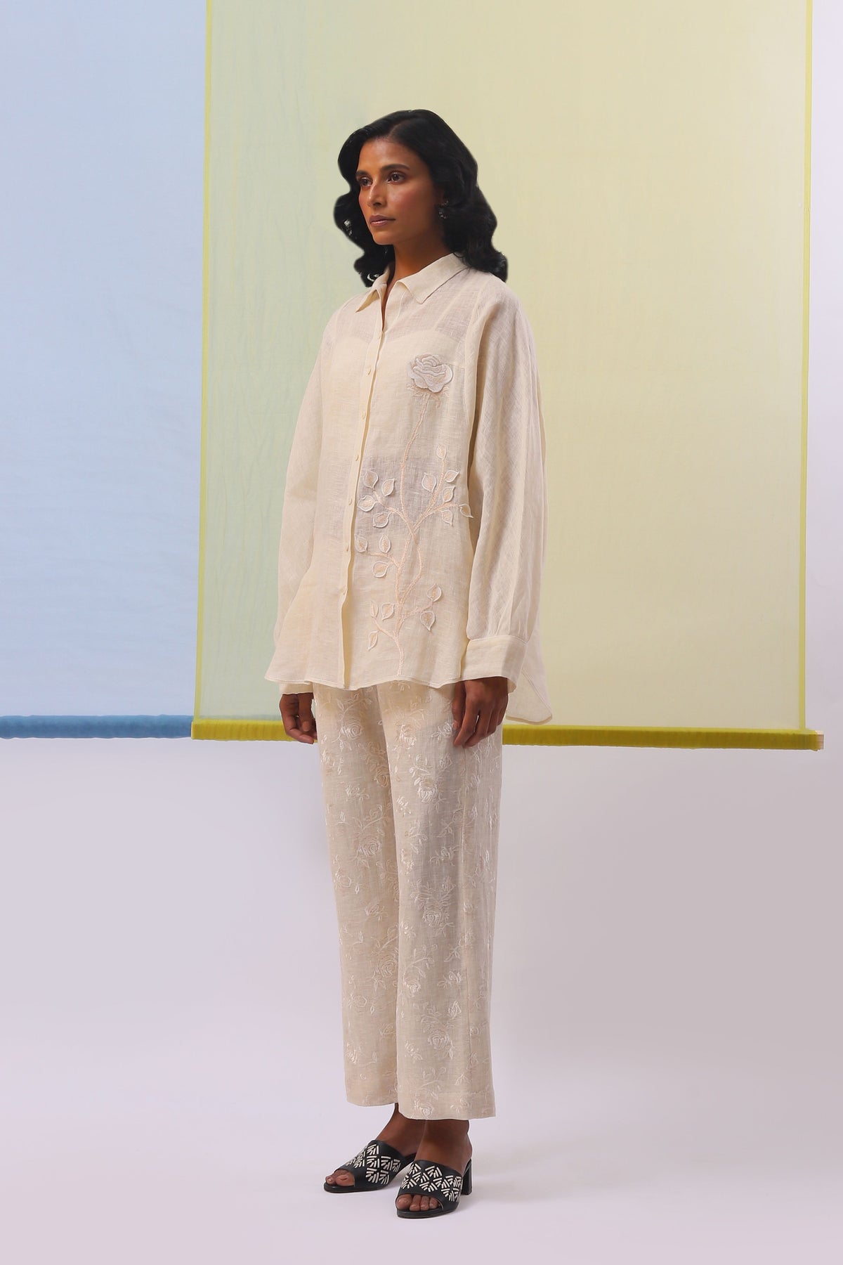Beige Fana Co-ordinate Set