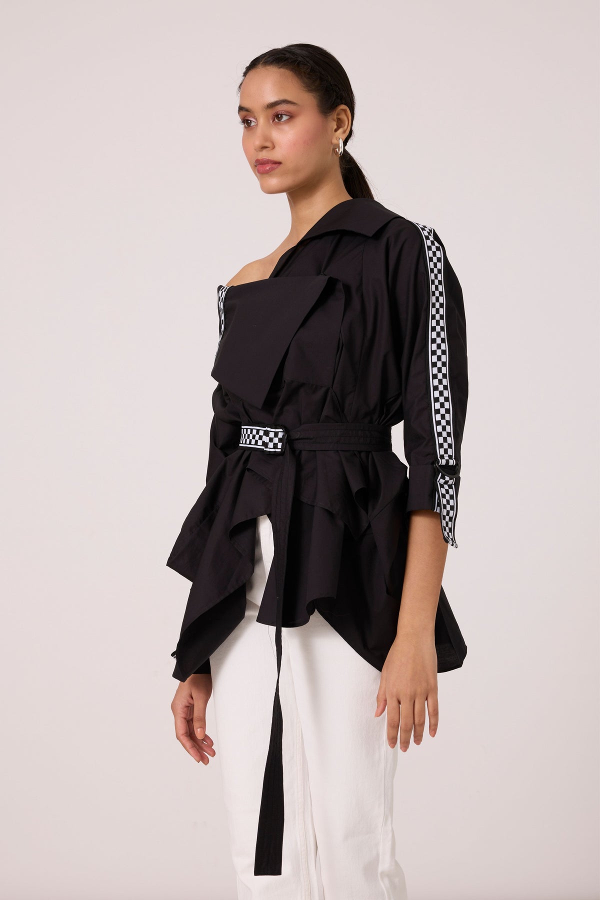 Ayaka Black Shirt