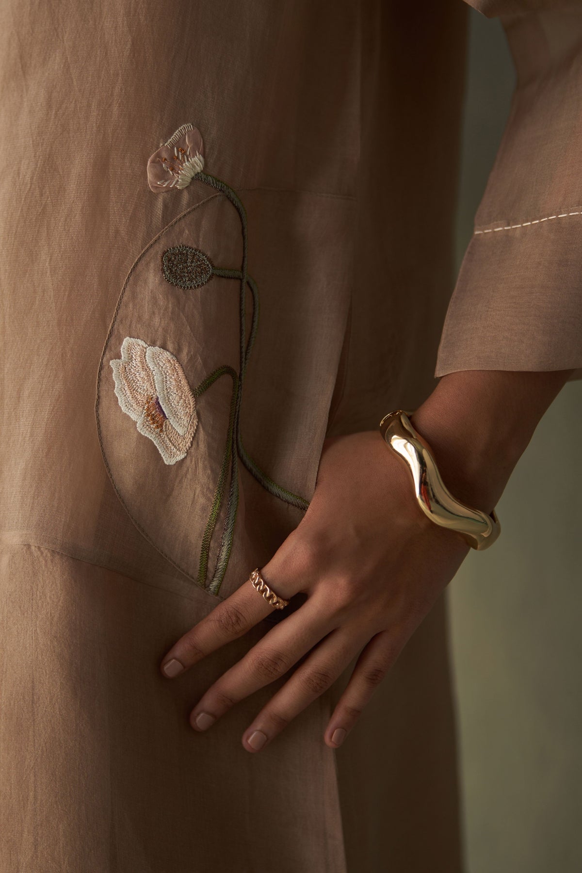 Blossom Bud Panelled Overlay