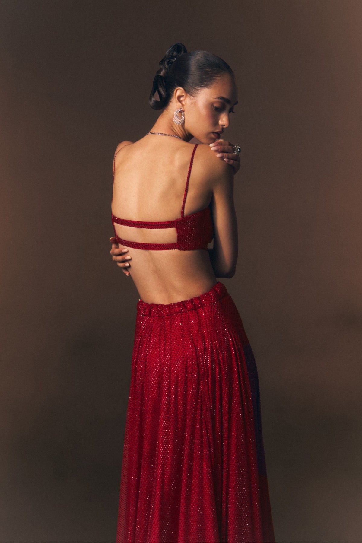 Vermeil Lehenga Skirt Set