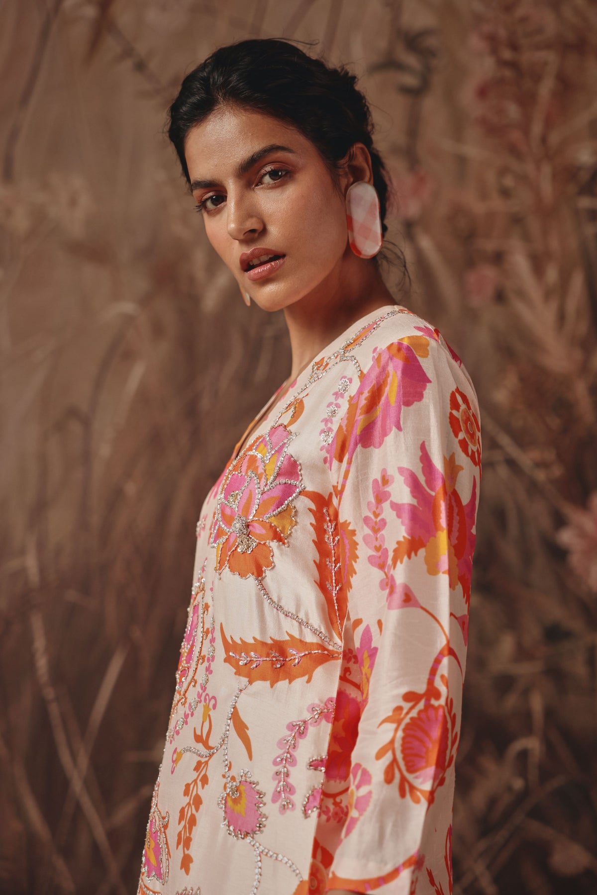 Wandering Petal Sharara Set