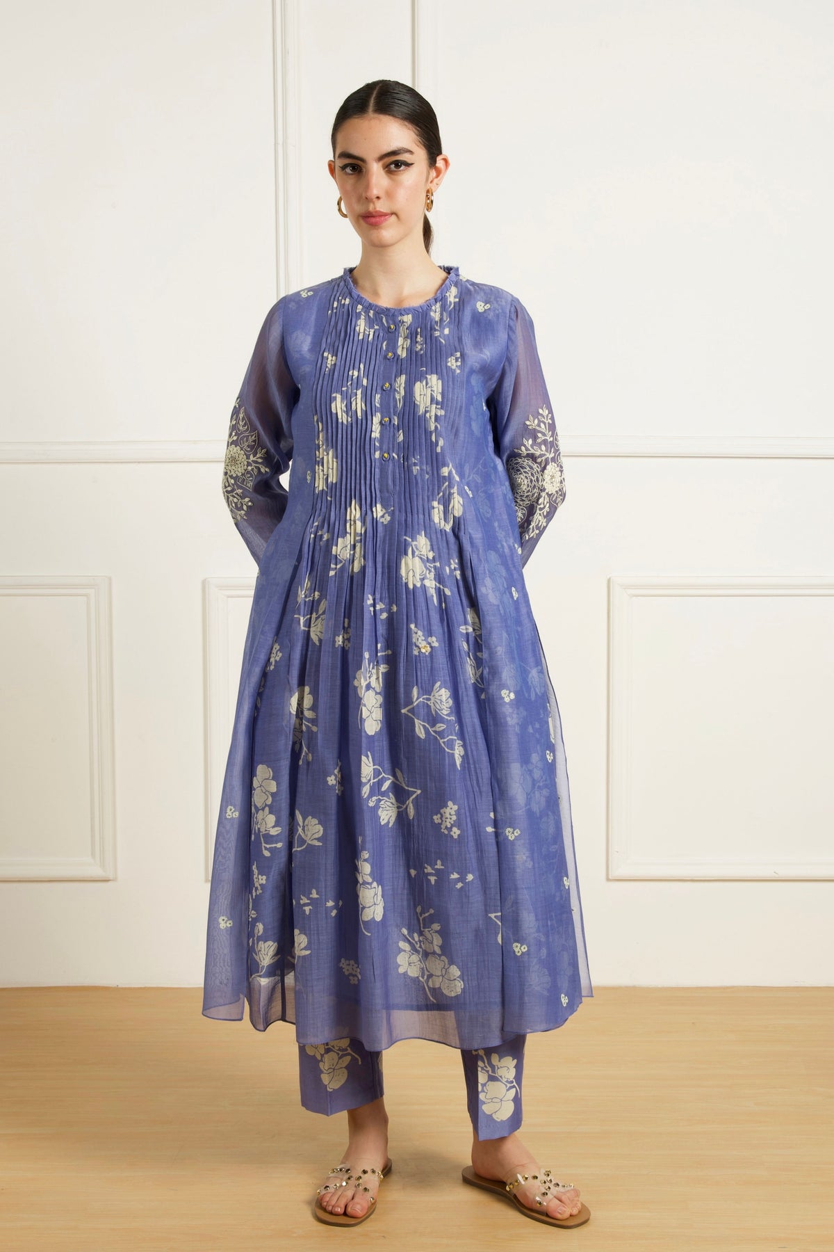 Twilight Pleated Kurta Set