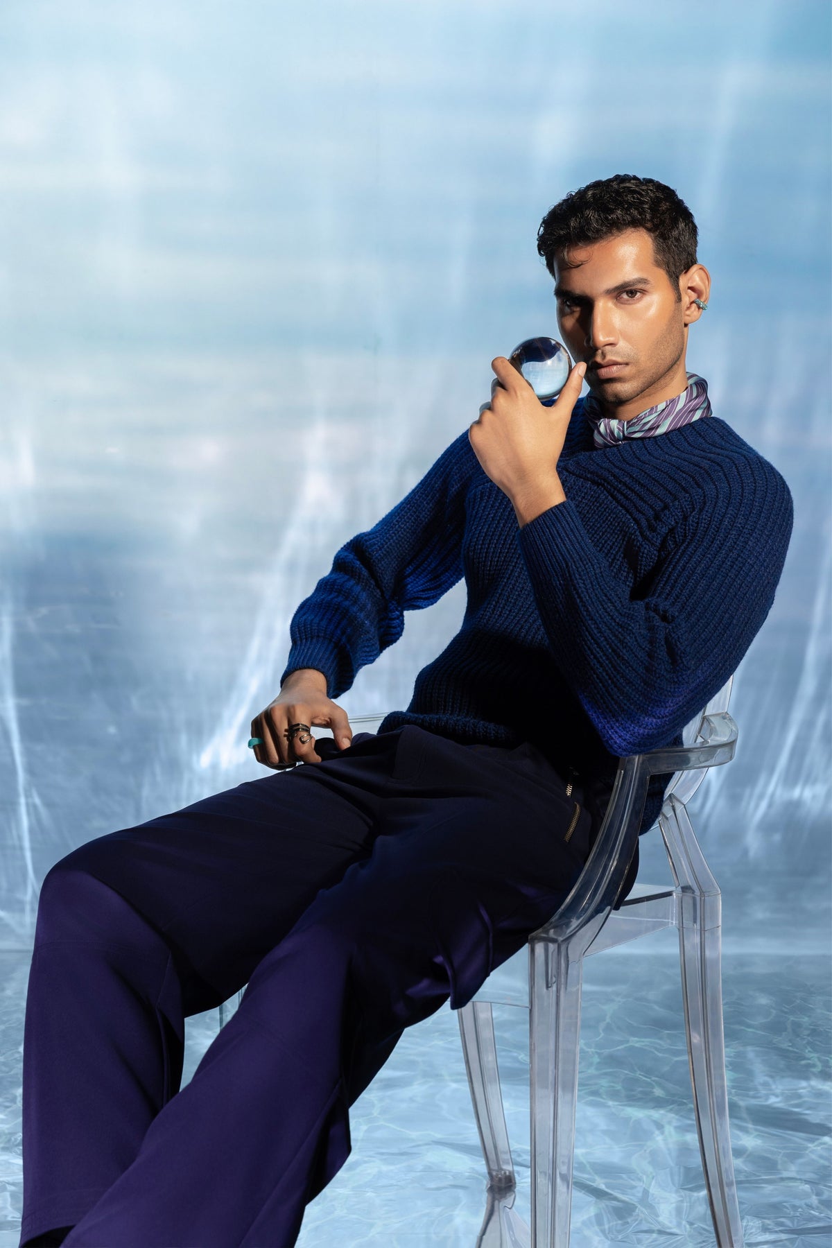 Zipper Straight Pant