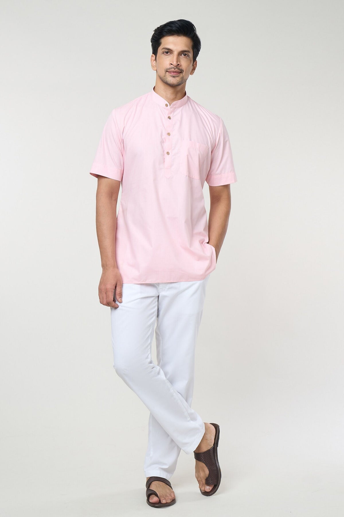 Pink Pastel Shirt Set