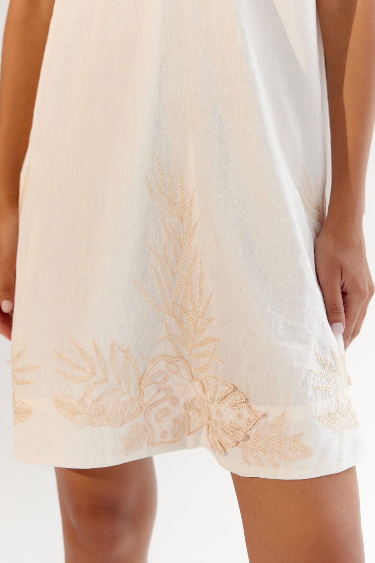 White Aida Mini Dress
