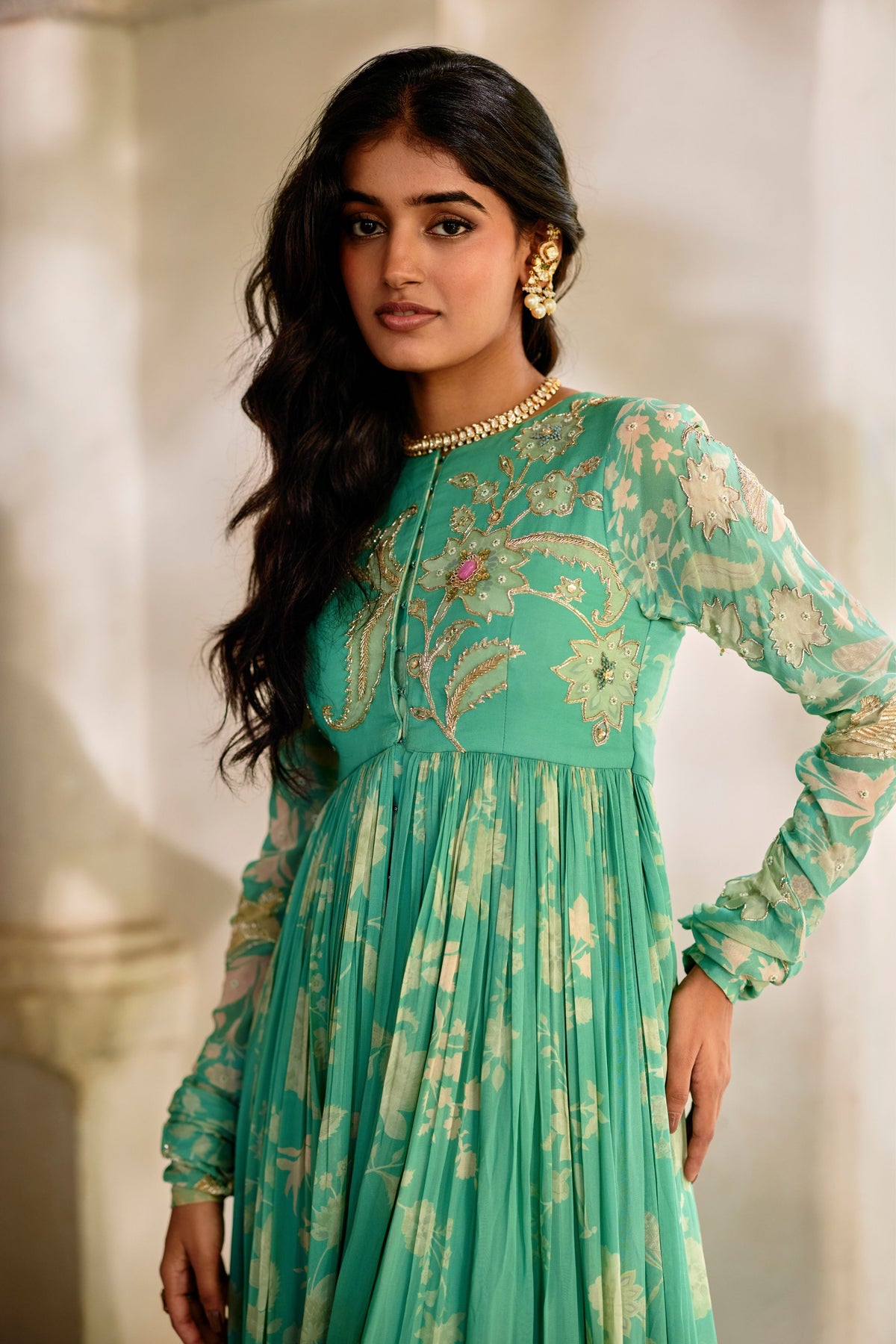 Moa Anarkali Set