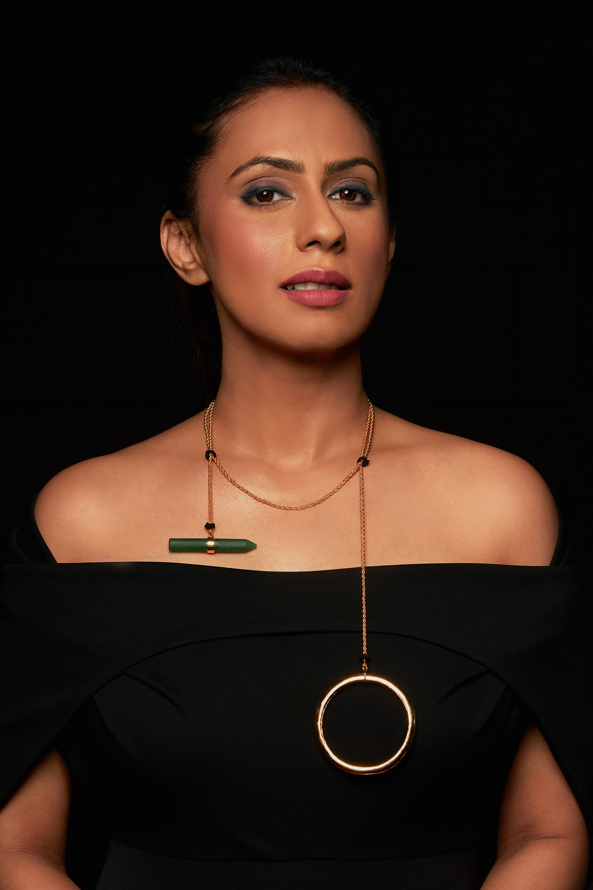 Hanging Green Neckpiece