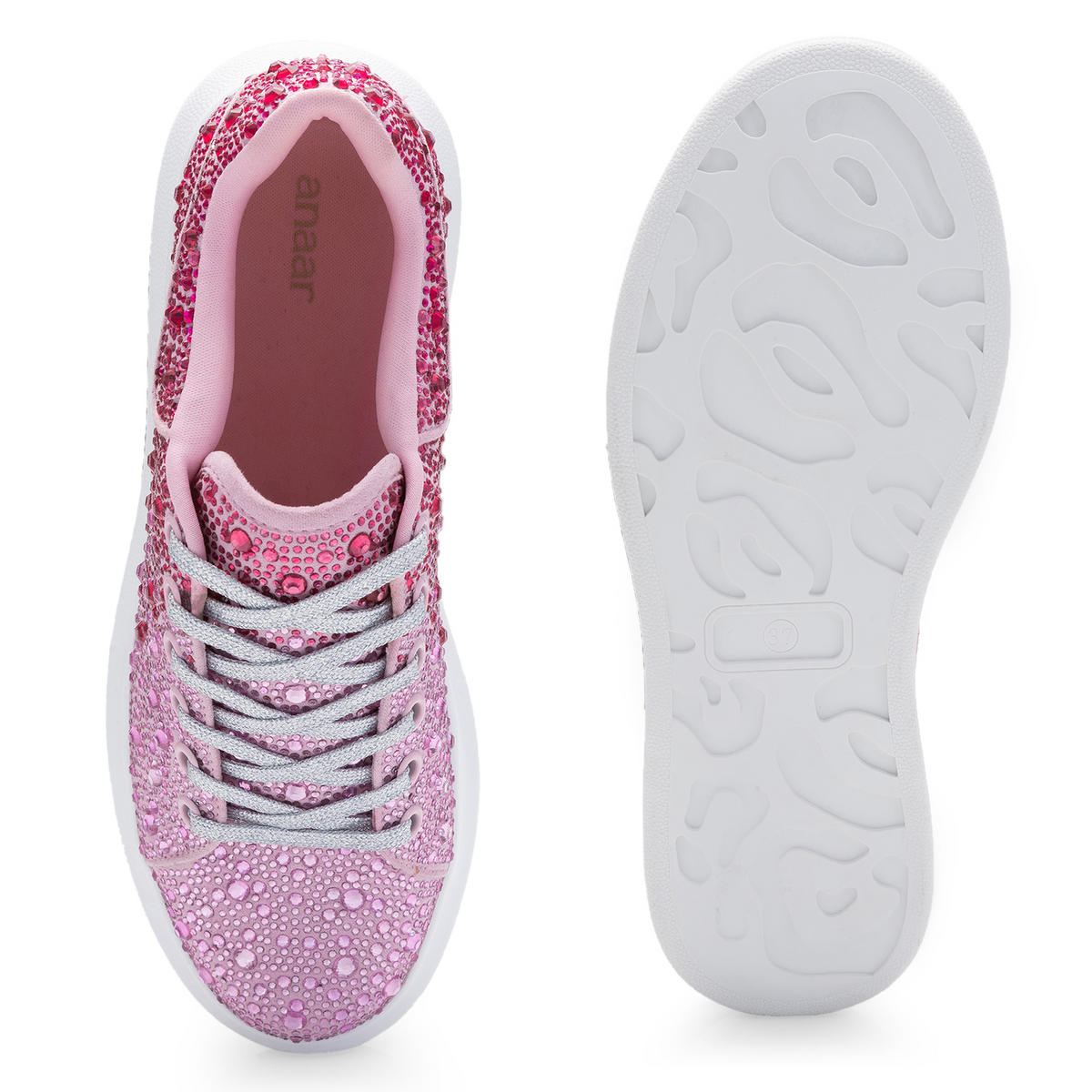 Sorbet Wedding Wedge Sneakers