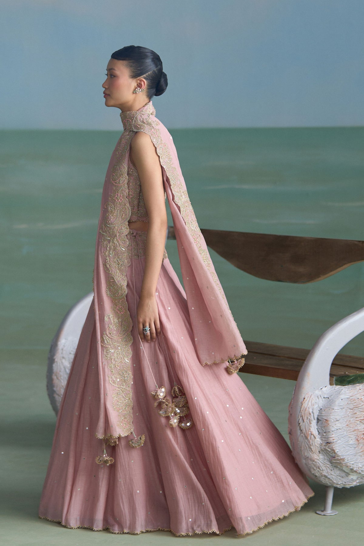 Vrinda Dori Lehenga Set