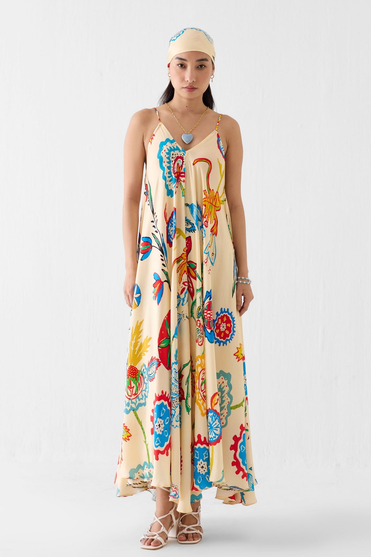 Sanganer Strappy Dress