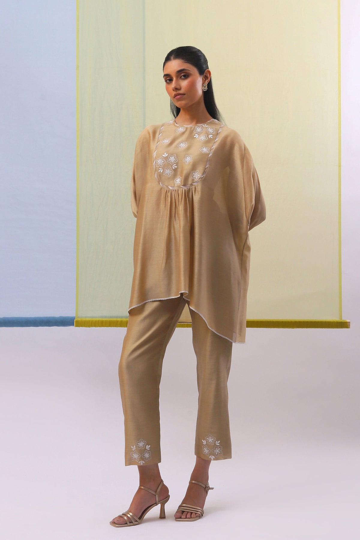 Beige Aida Co-ordinate Set
