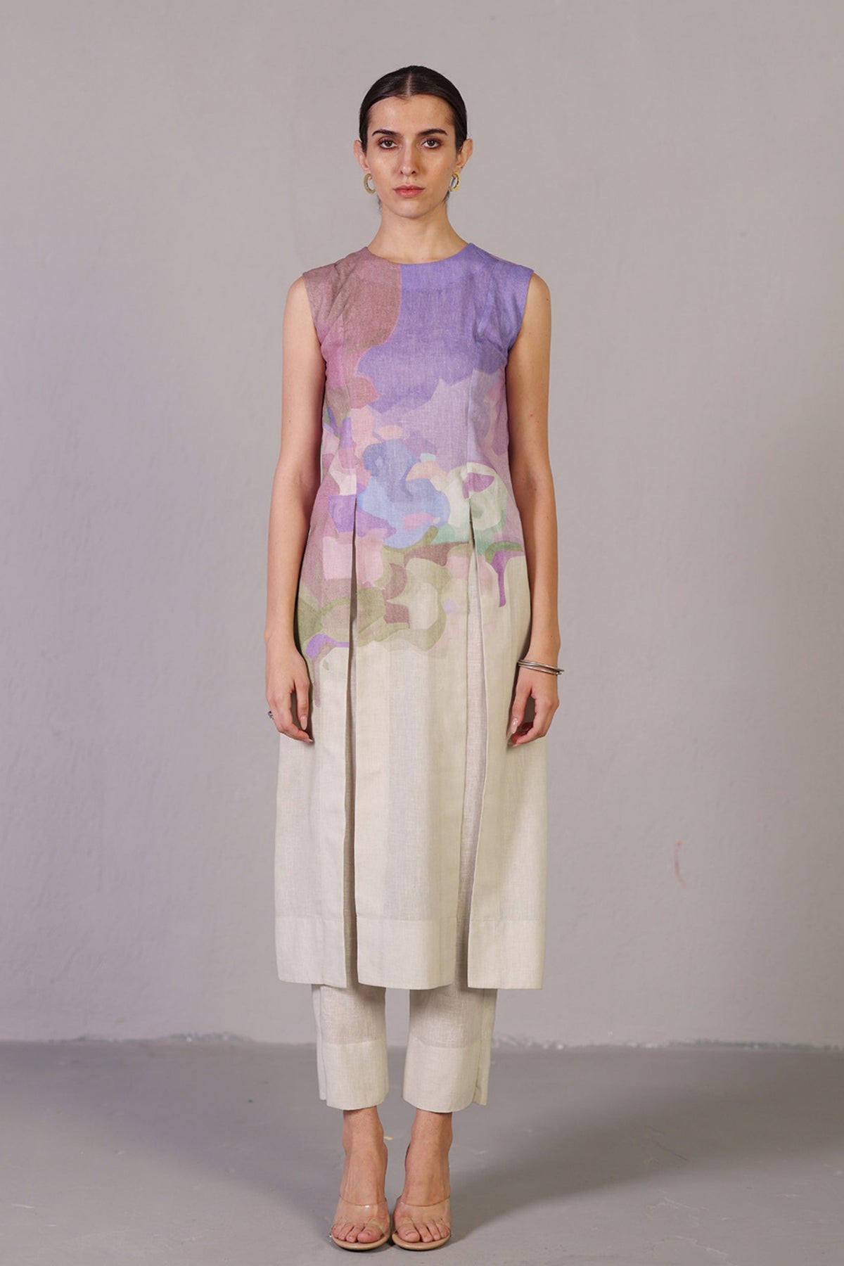 Diffuse Multicolour Kurta Set
