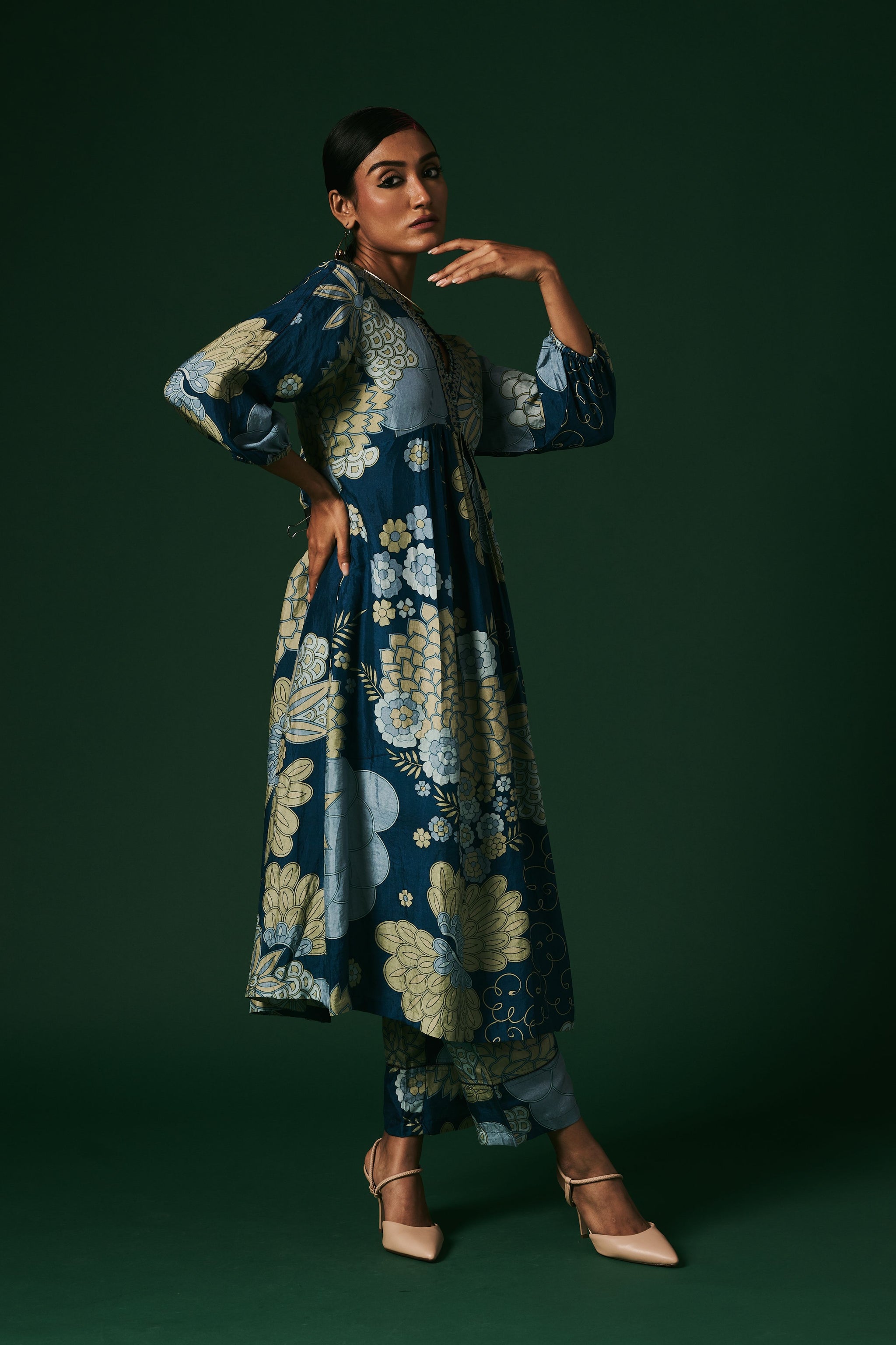 Arte Alter Kurta Set Empire Line Cut Elahe