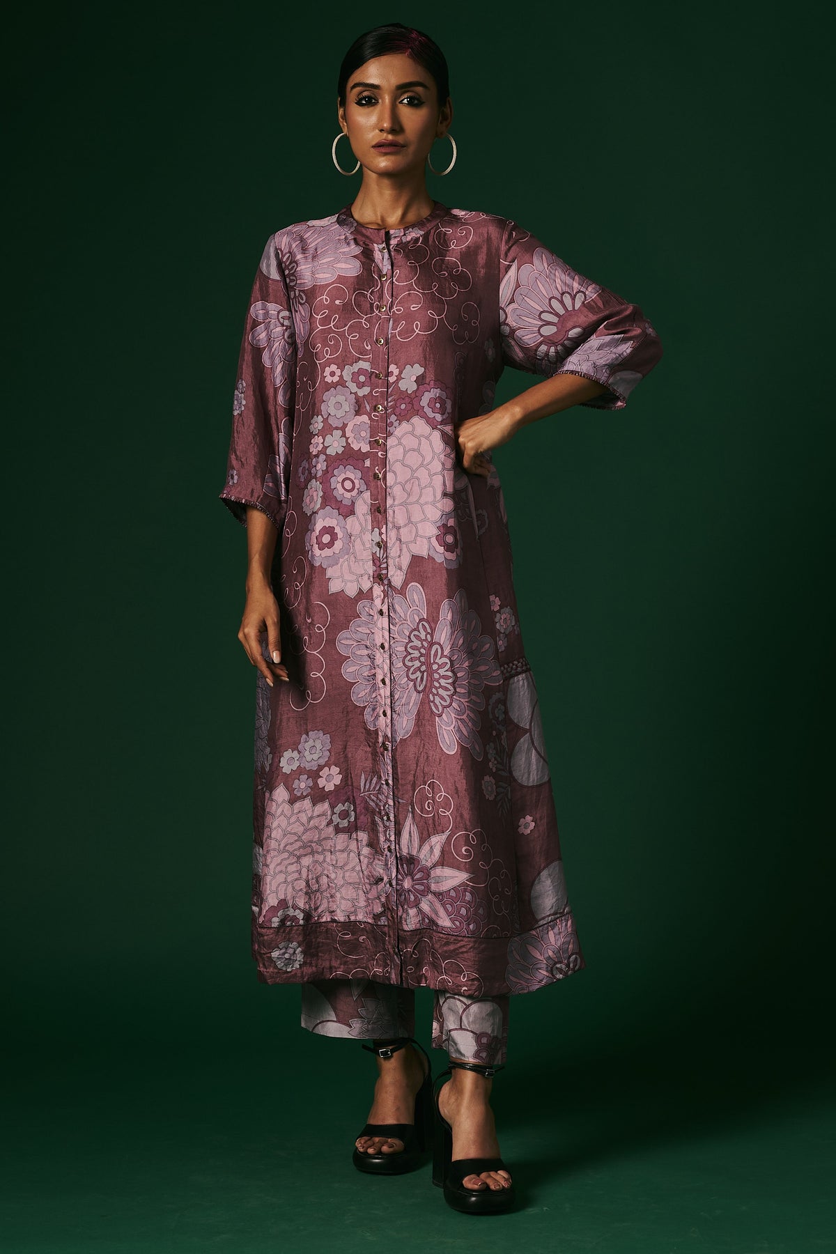 A-line Kurta Set