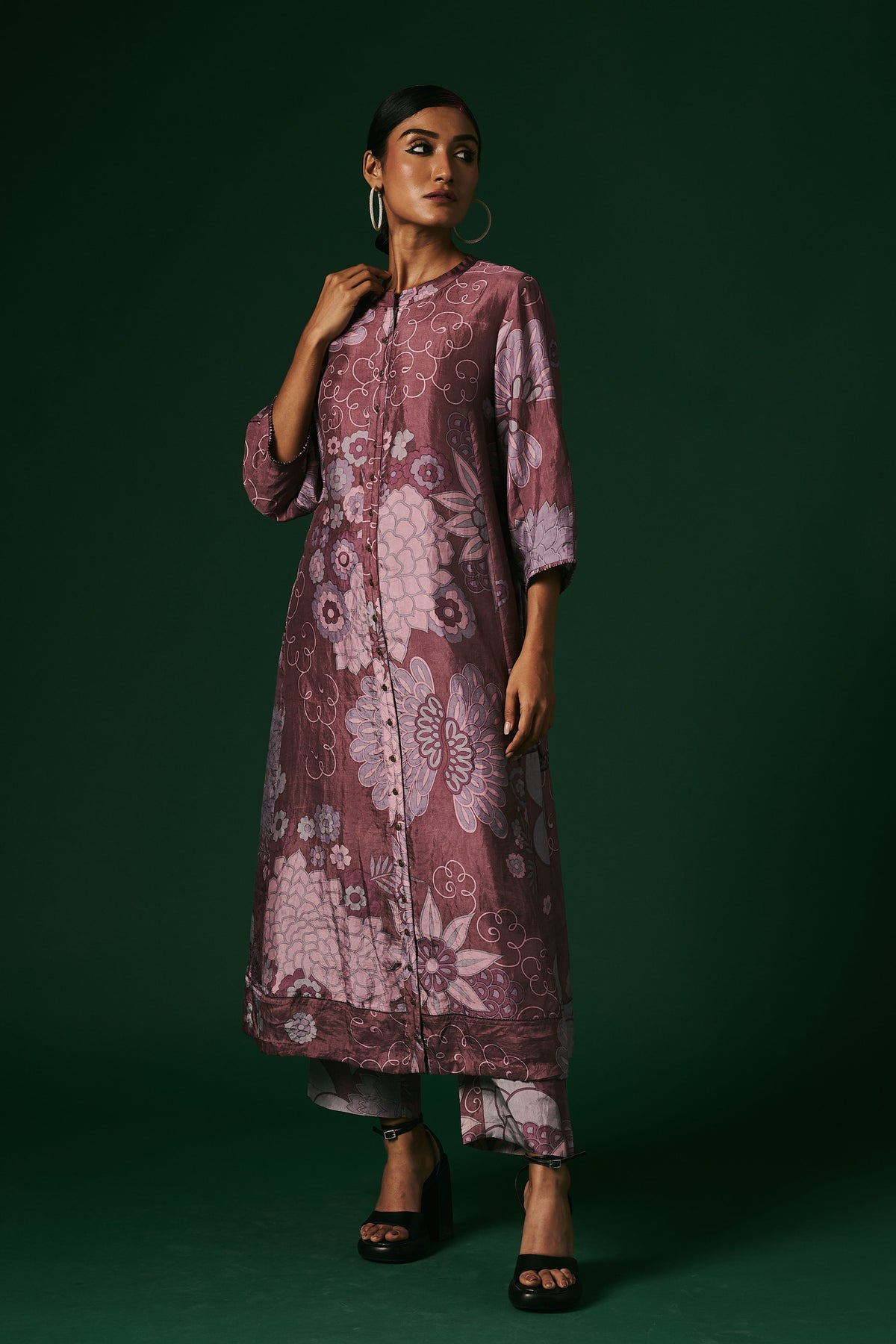 A-line Kurta Set