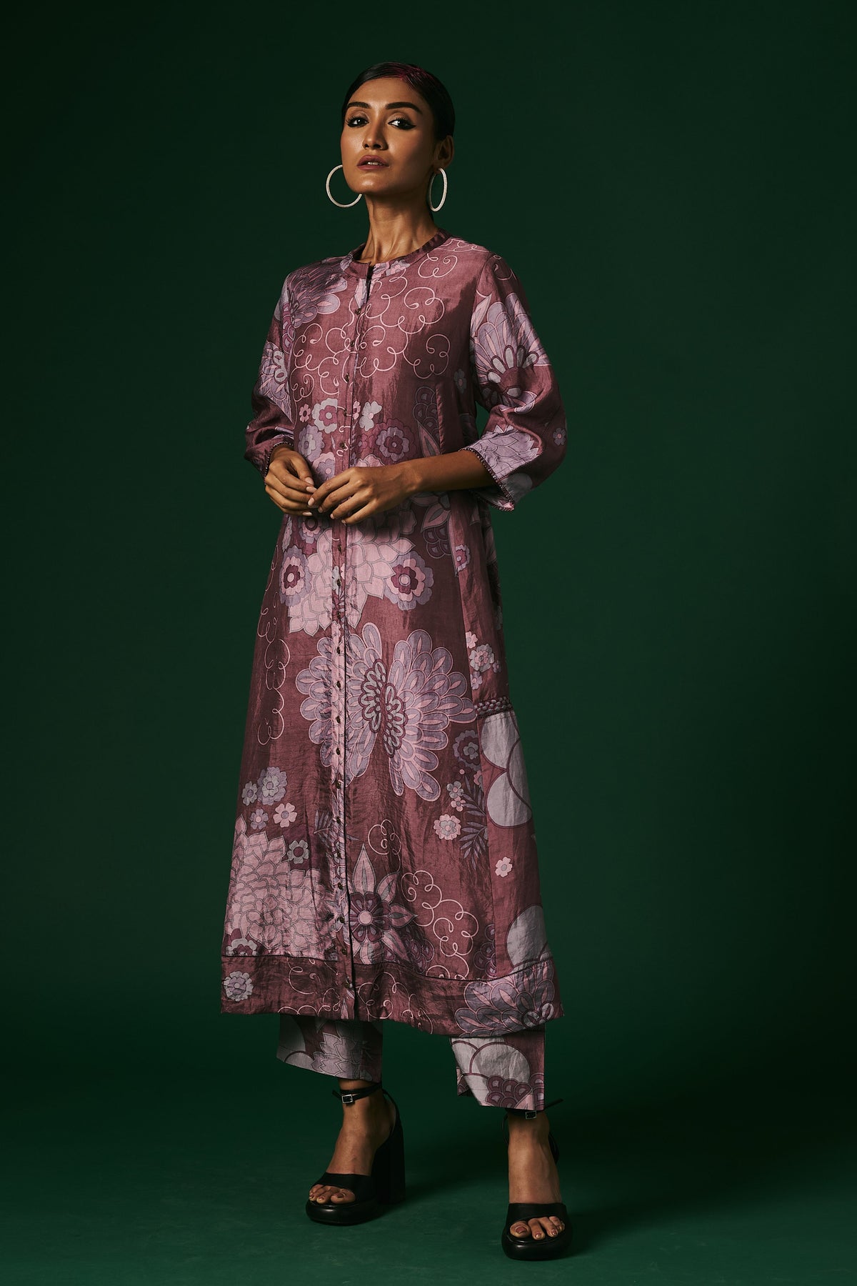 A-line Kurta Set