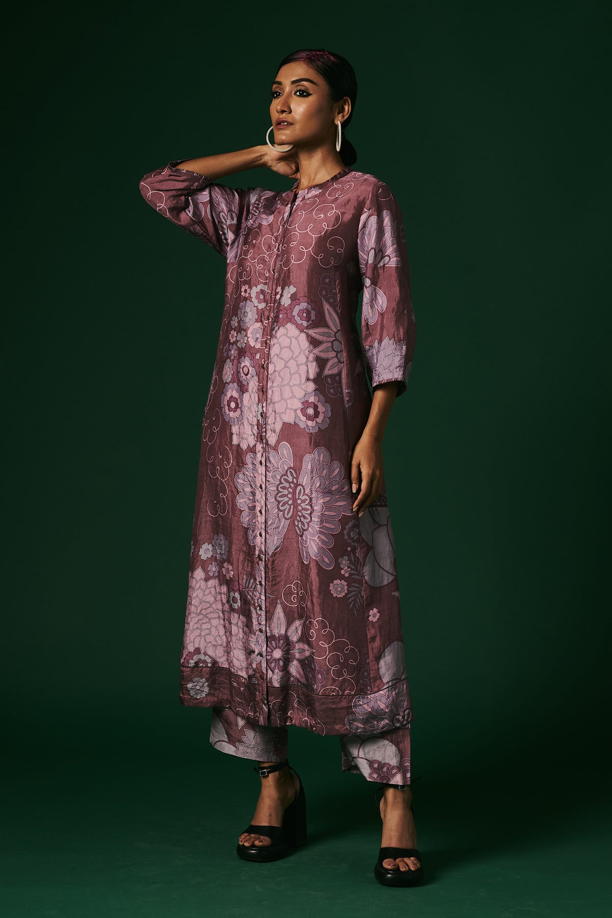 A-line Kurta Set