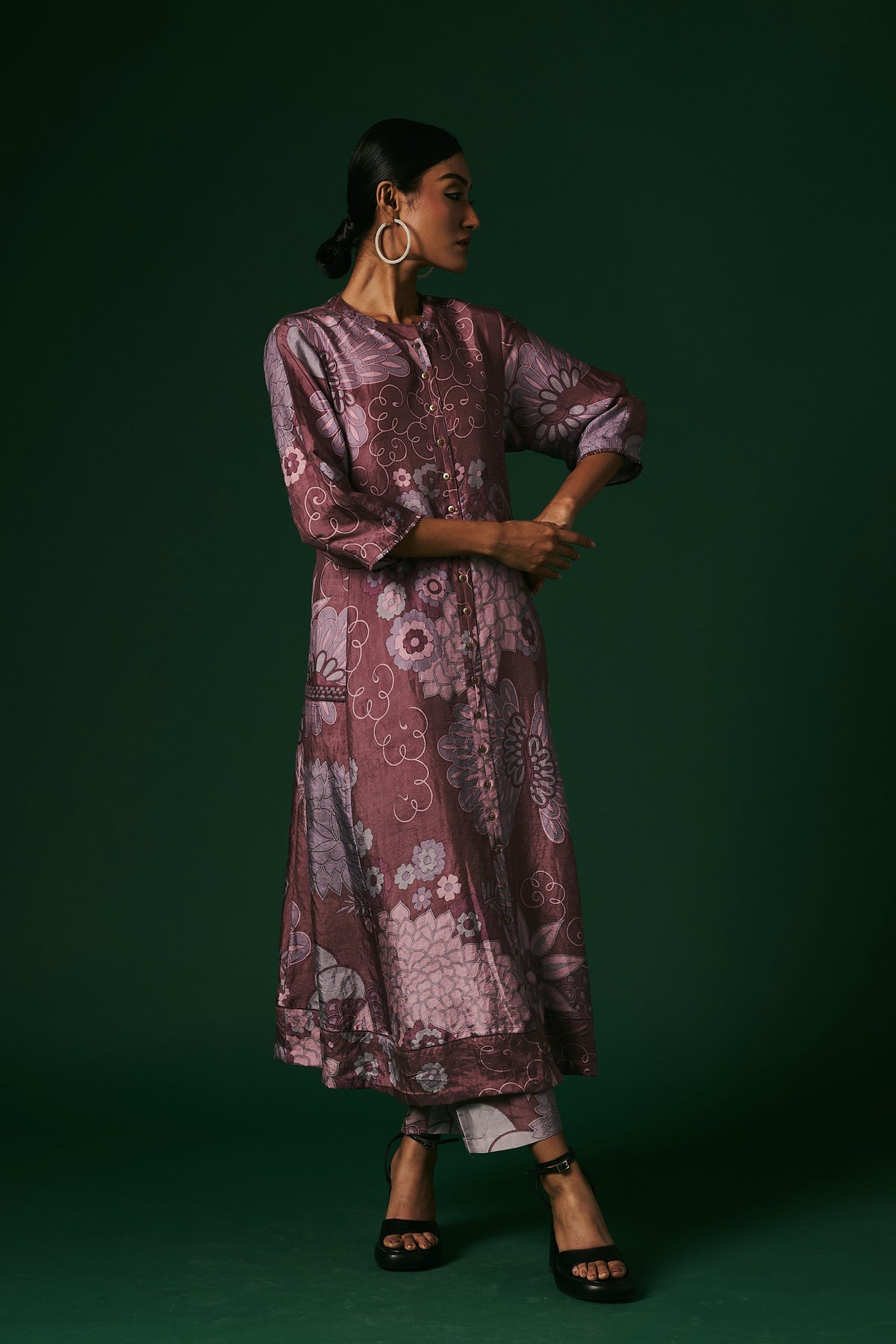 A-line Kurta Set