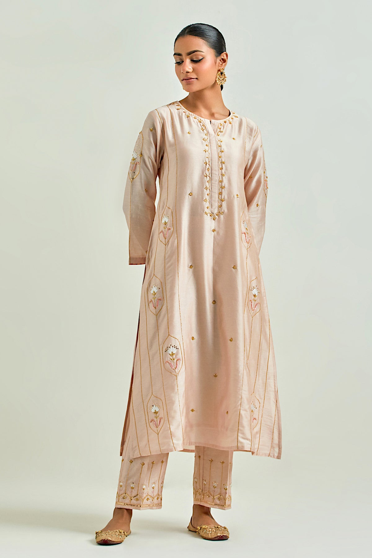 Old Rose Classic Kurta Set