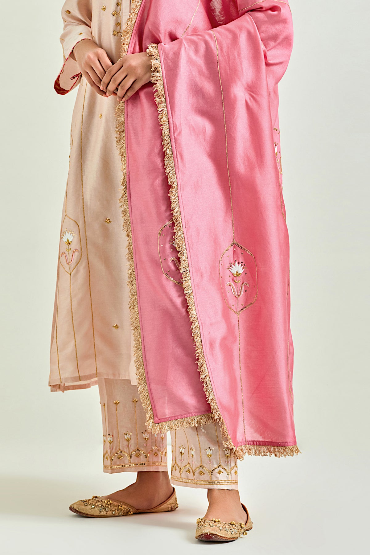 Old Rose Classic Kurta Set