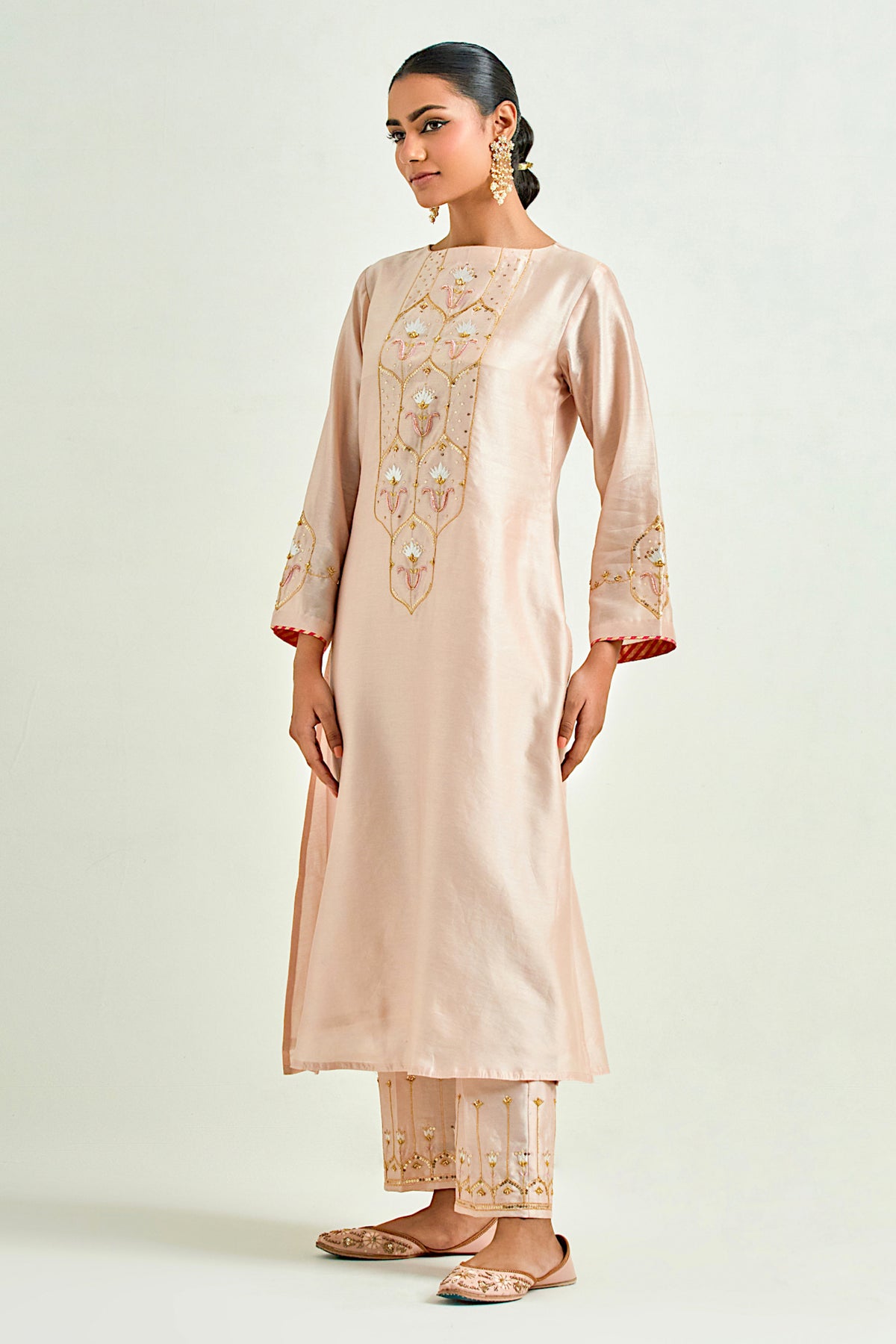 Old Rose Classic Kurta Set