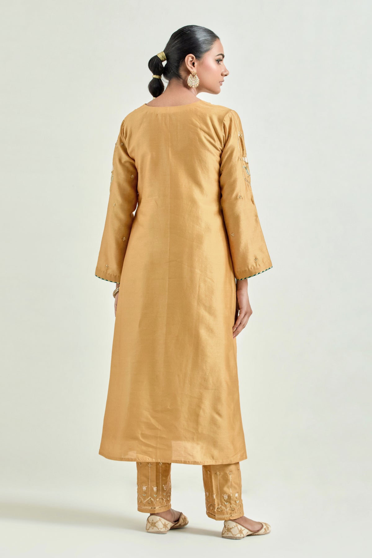 Mustard Classic Kurta Set