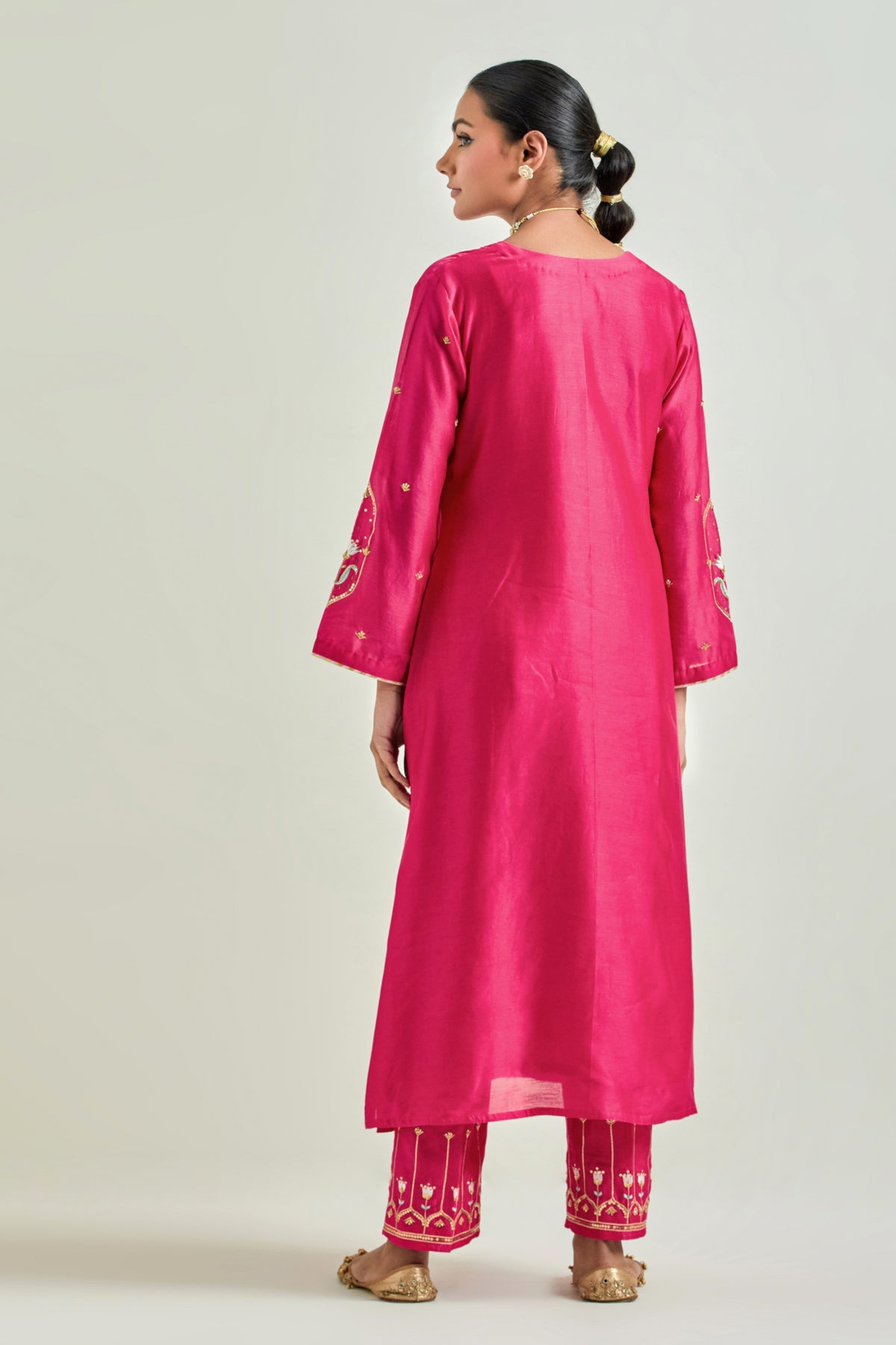 Fuchsia Classic Kurta Set