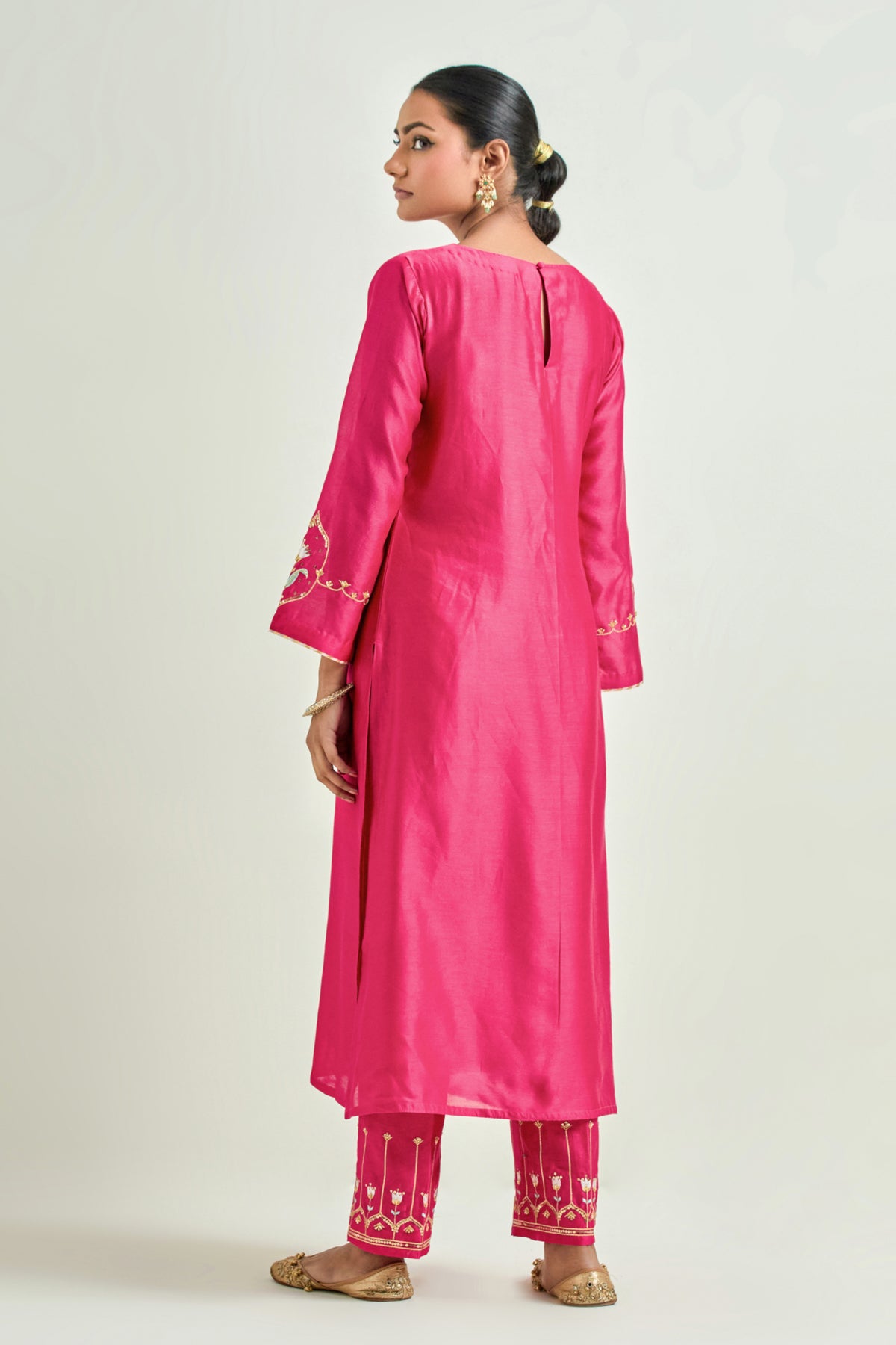 Fuchsia Classic Kurta Set