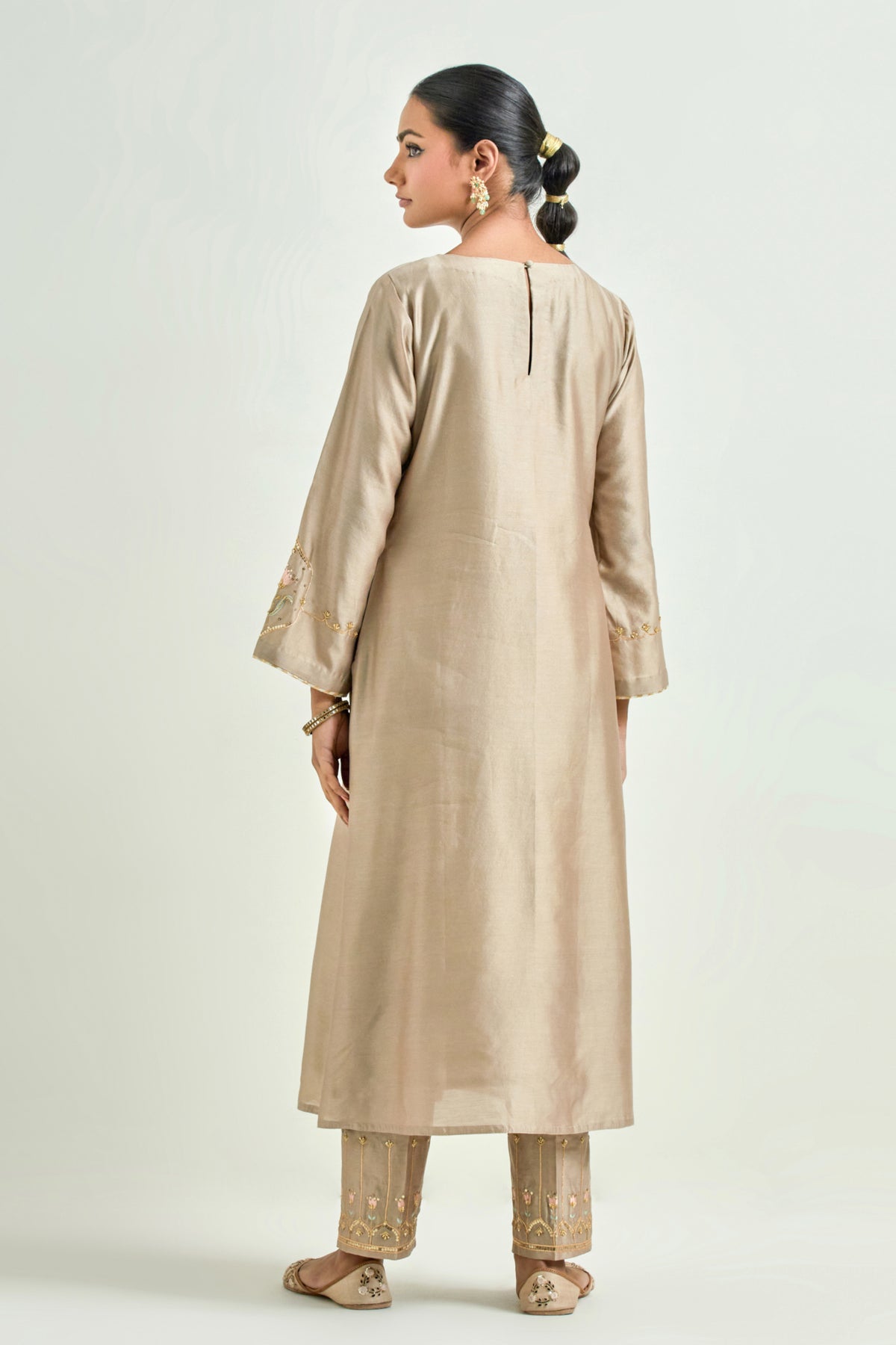 Brown Classic Kurta Set