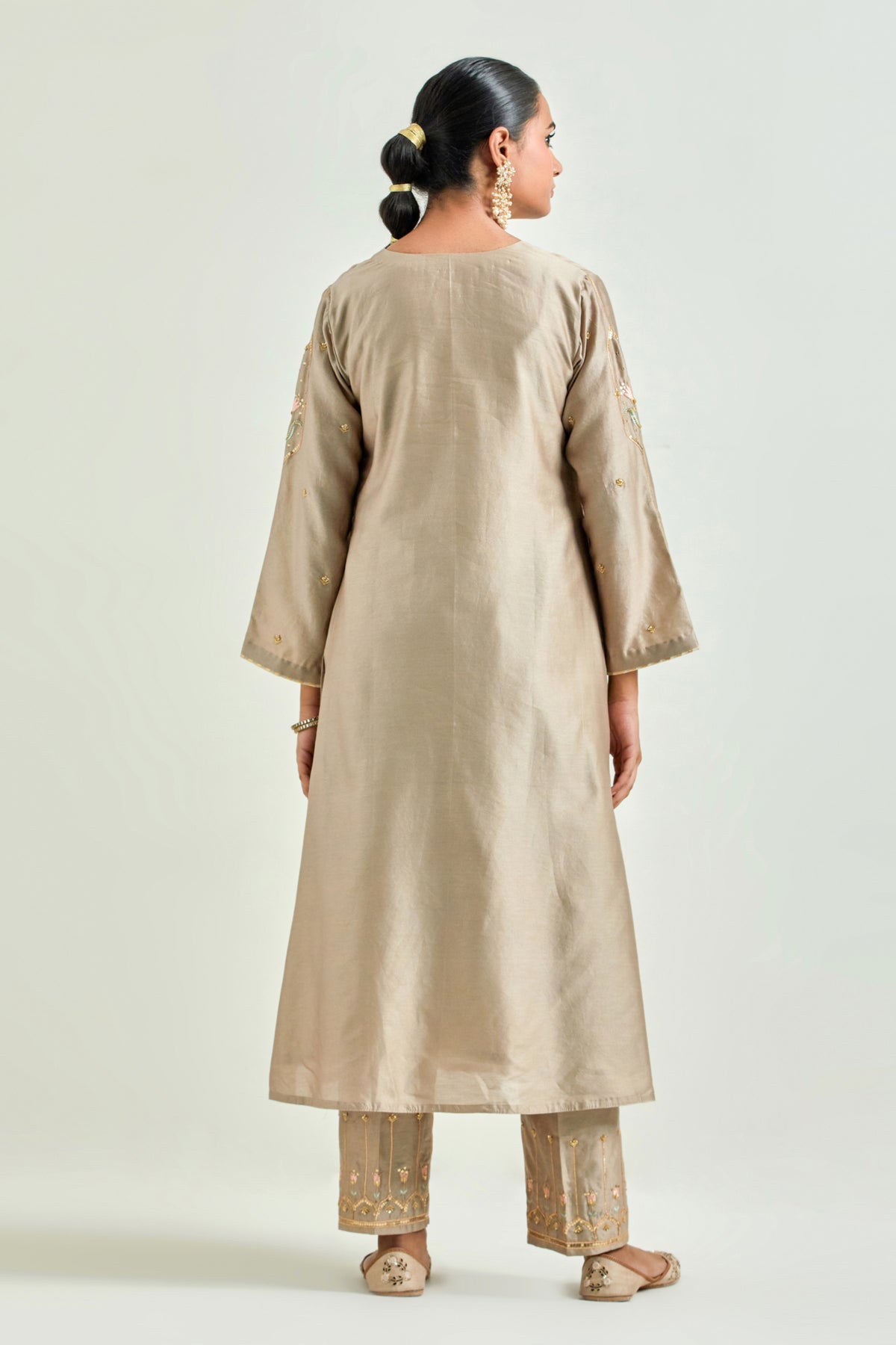 Brown Classic Kurta Set